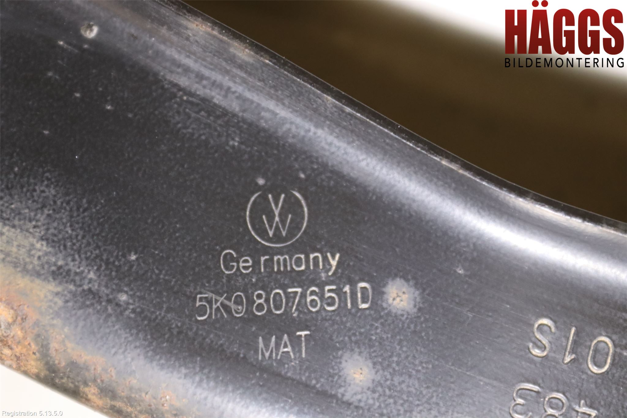 Volkswagen VW CADDY 11-15 Stötfångarbalk Fram