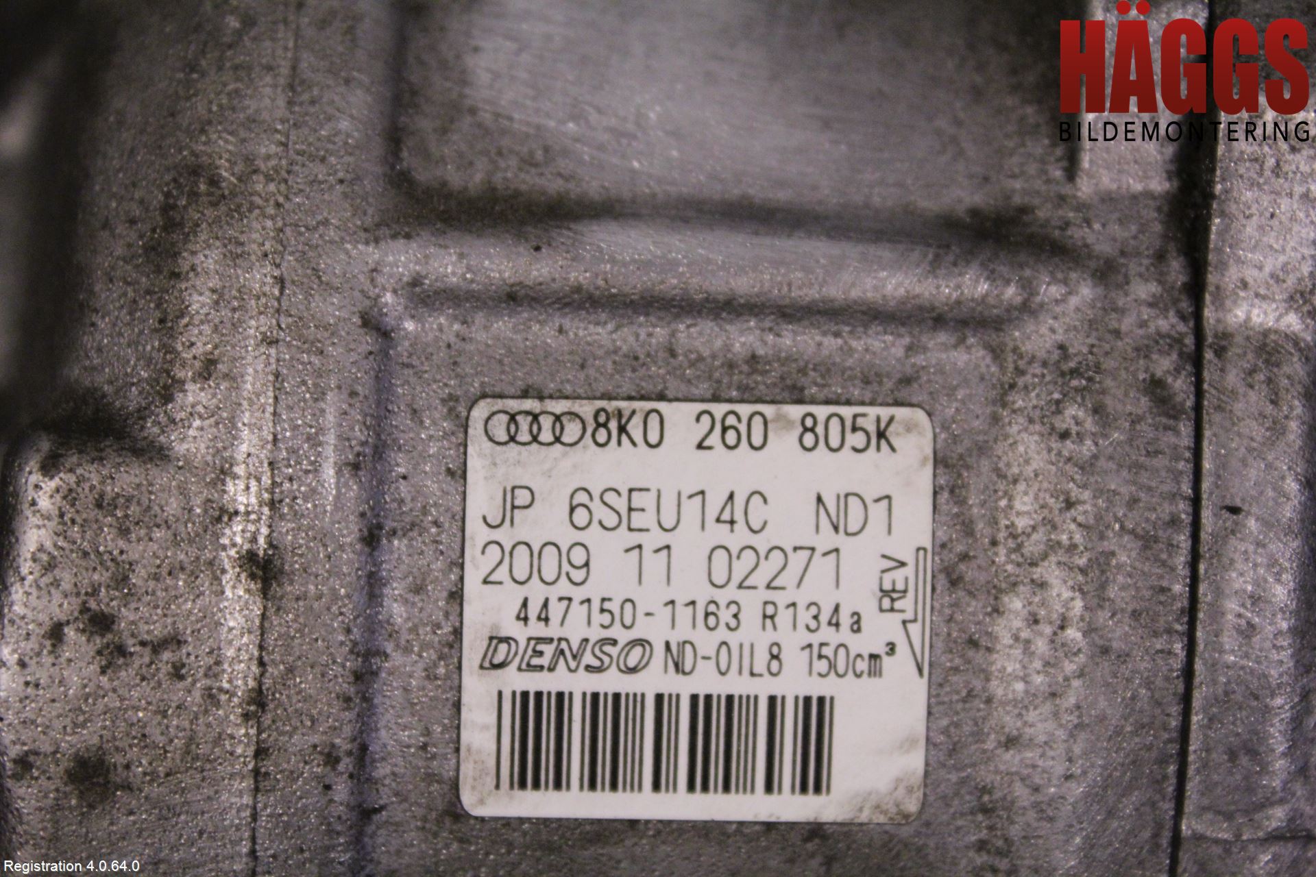 Audi A4/S4 08-11 Ac Kompressor