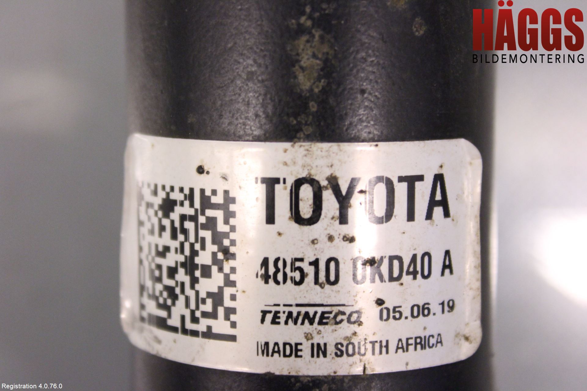Toyota HILUX 16- Fjäderben Fram Höger