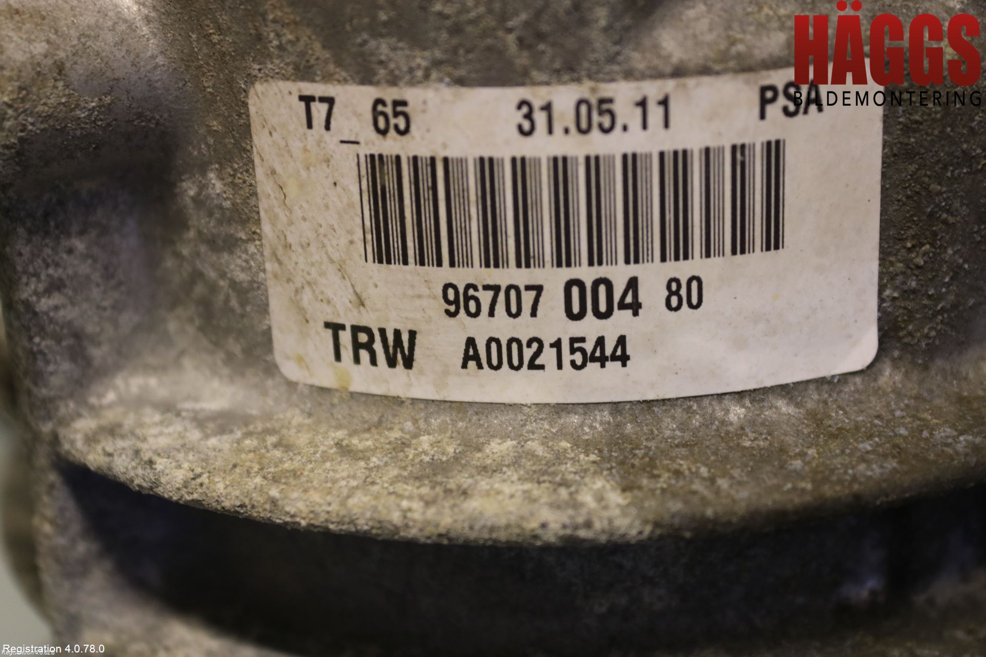 Citroen BERLINGO 08-18 Styrservo Pump Elektrisk