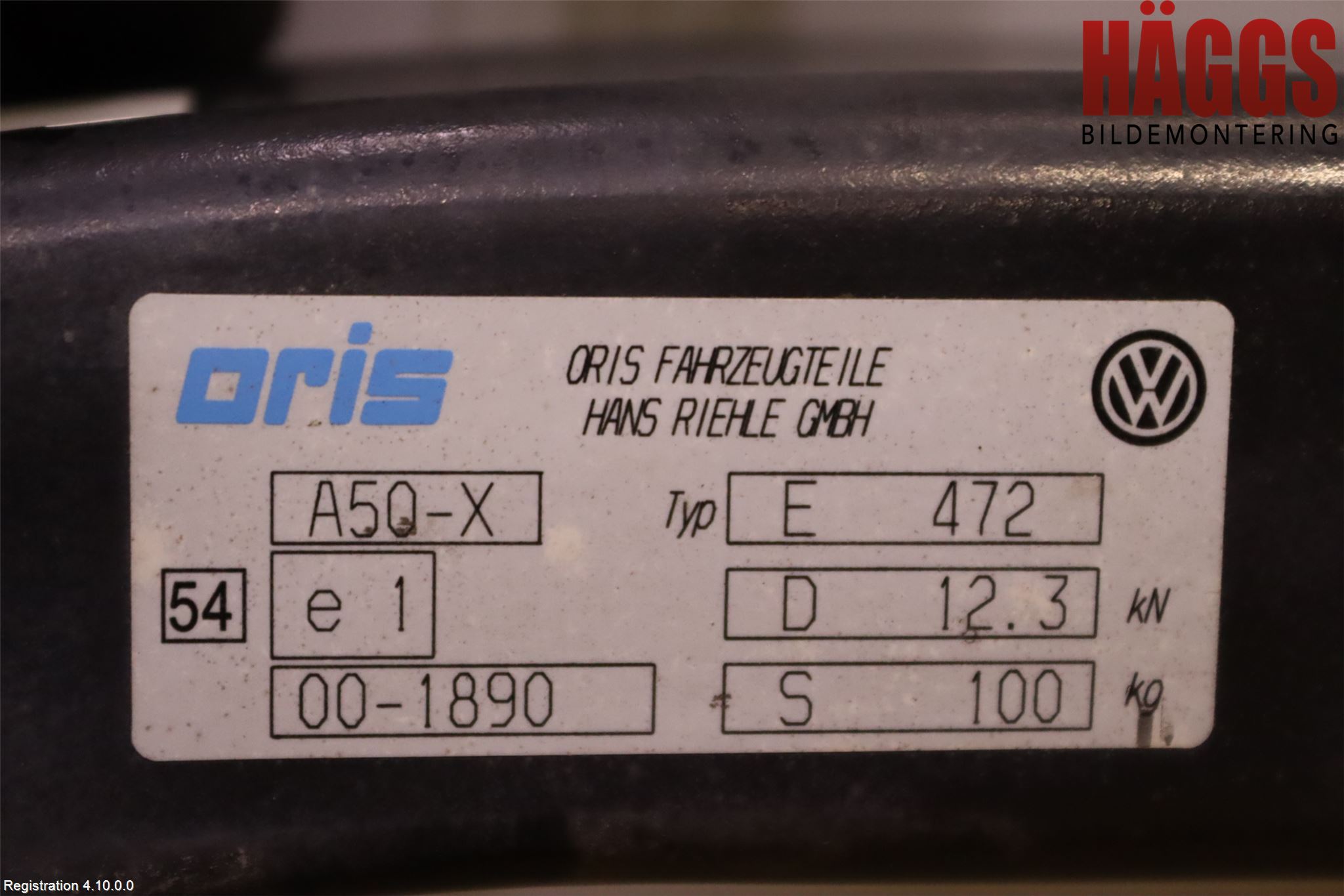 Volkswagen VW SHARAN 11- Dragkrok