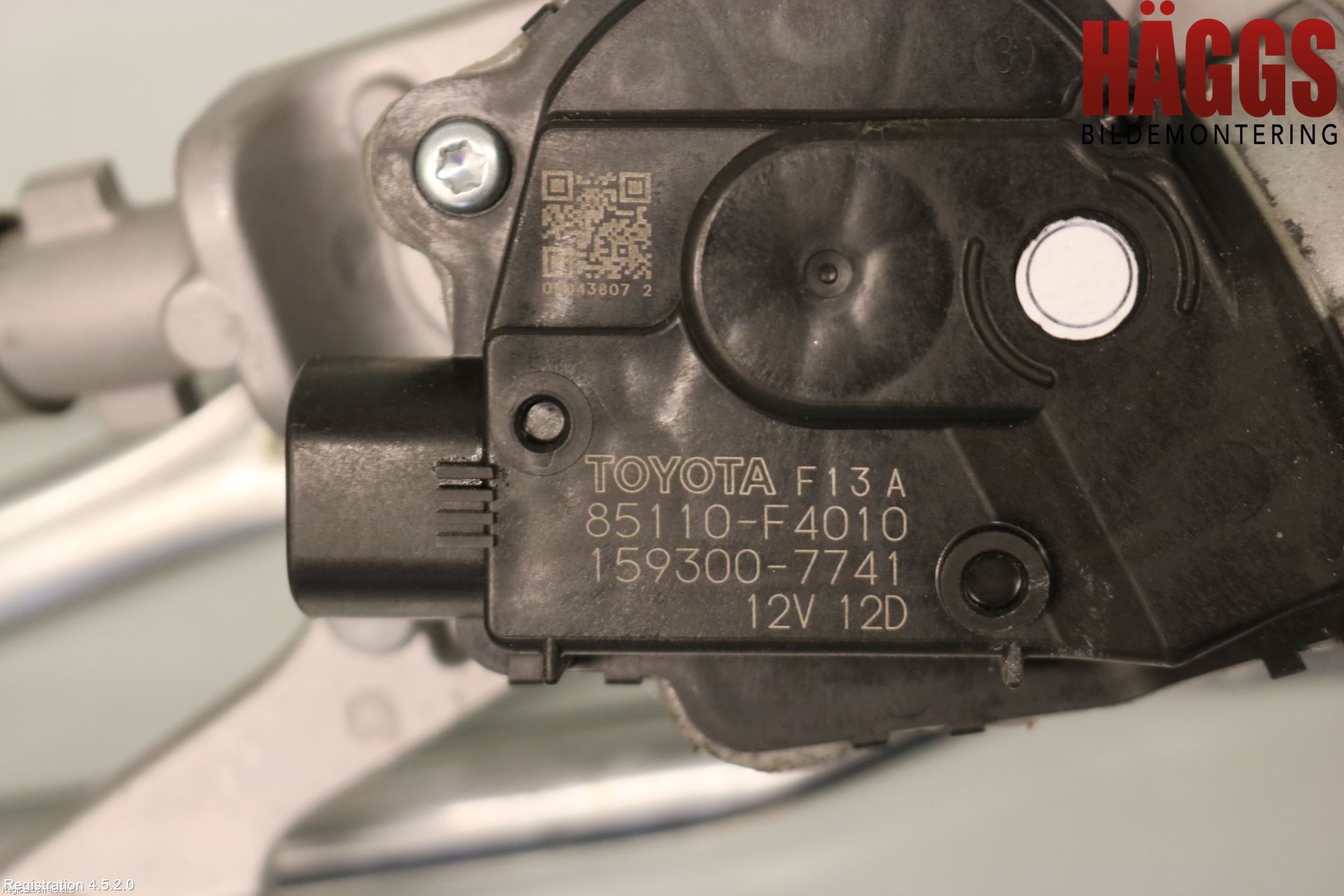 Toyota C-HR 16-23 Torkarmotor Vindruta