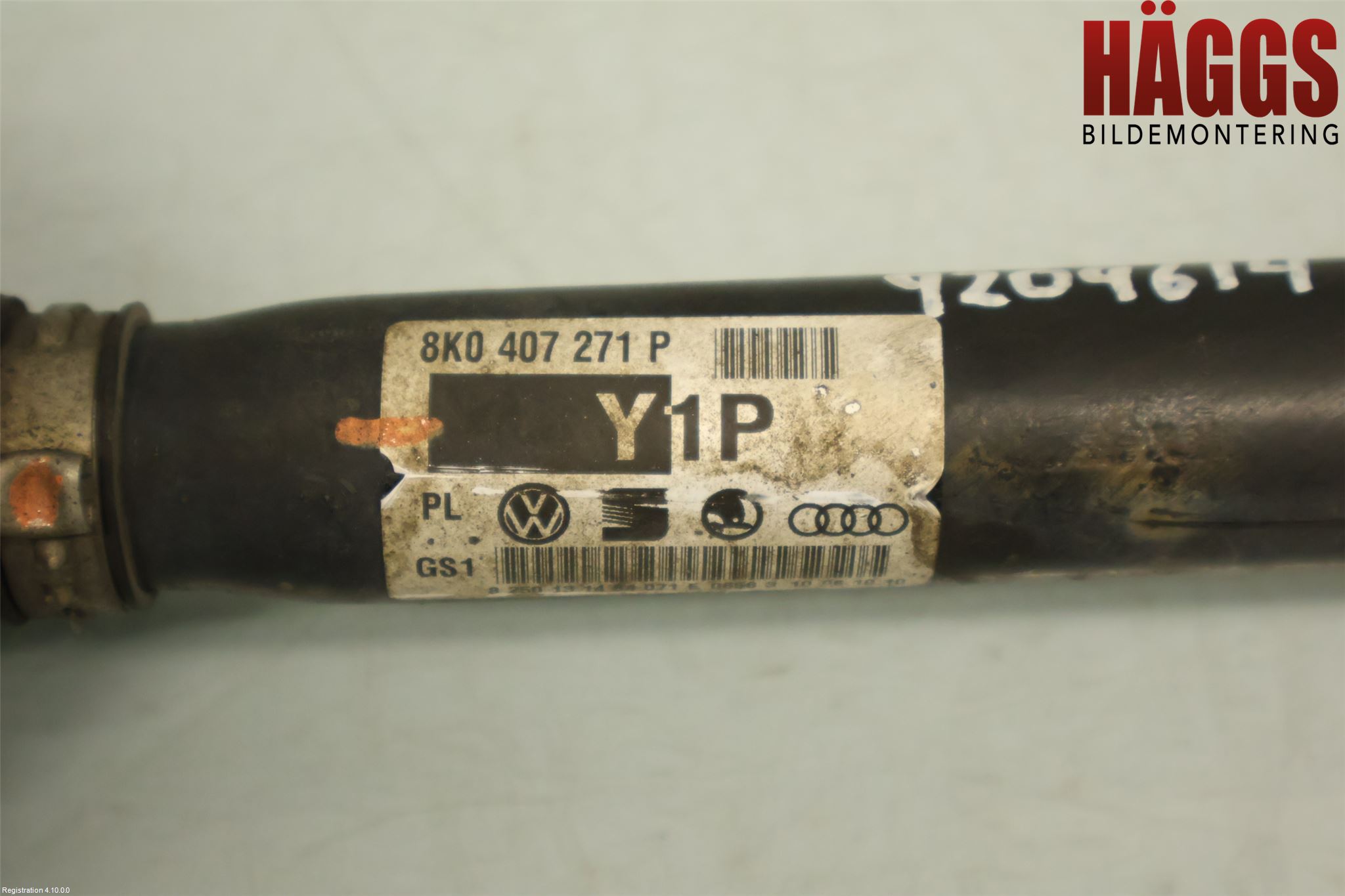 Audi A4/S4 08-11 Drivaxel Fram Vänster