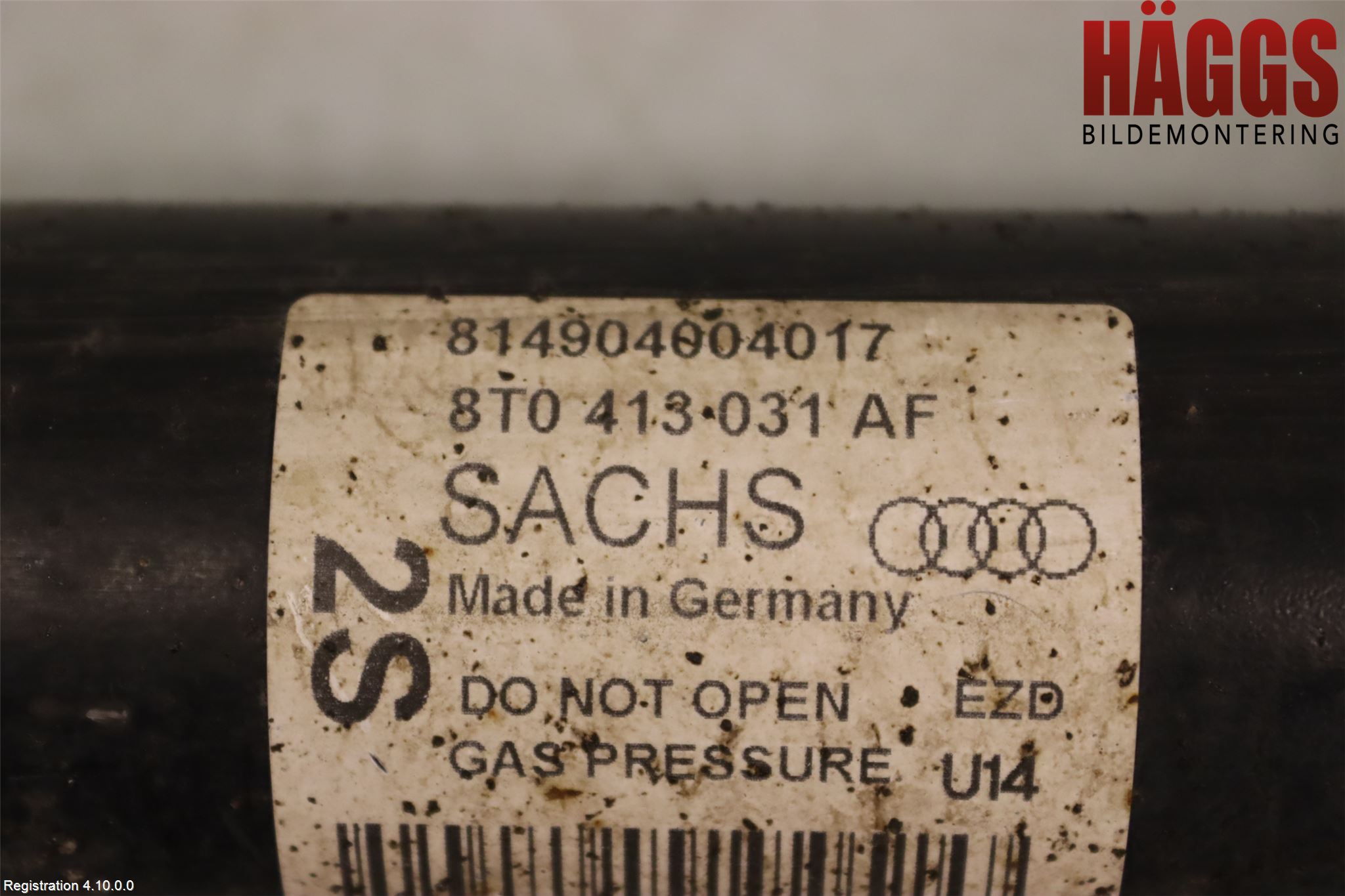 Audi A5 07-16 Fjäderben Fram Höger