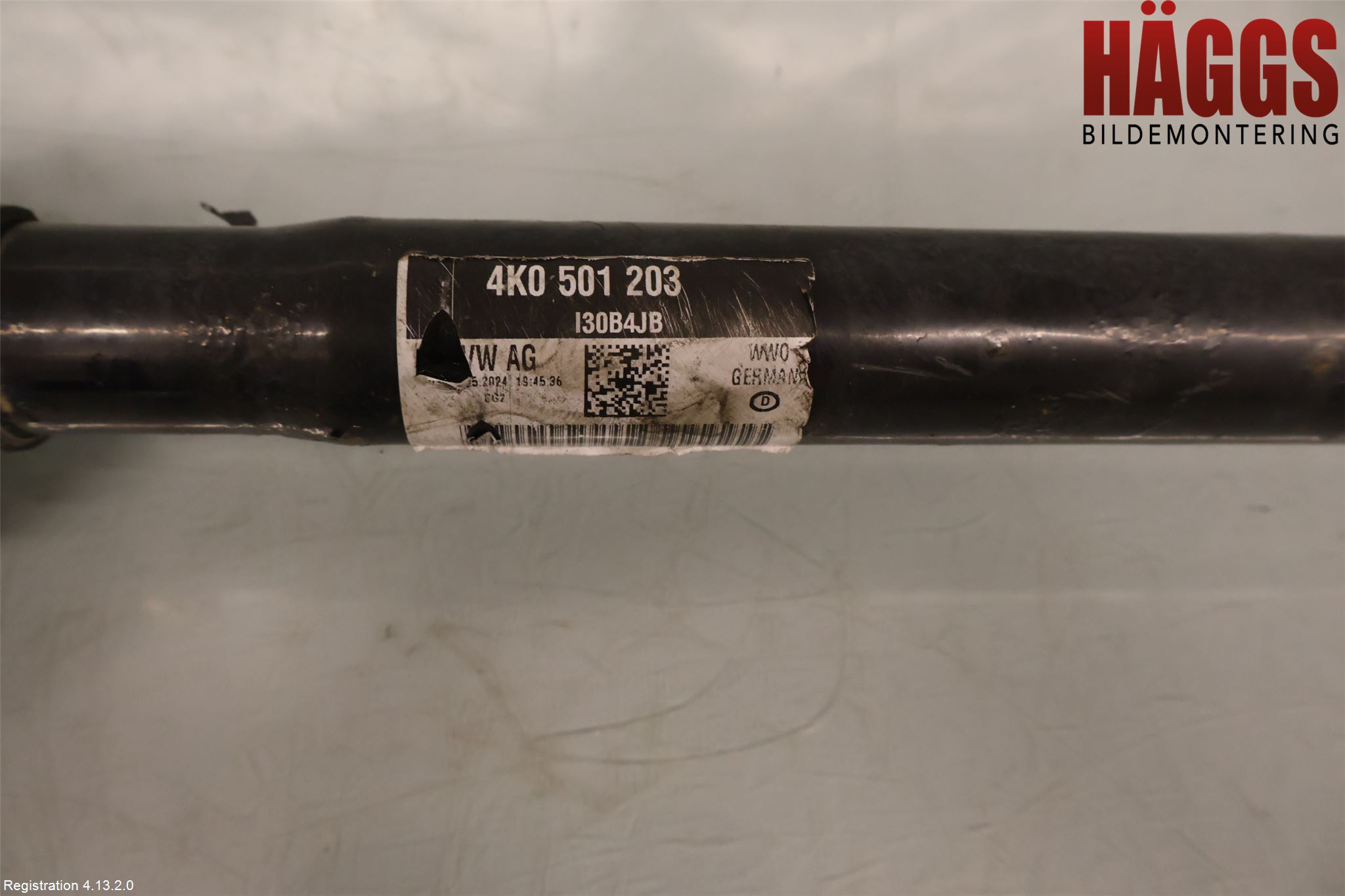 Audi A6 F2/C8 19- Drivaxel Bak Vänster