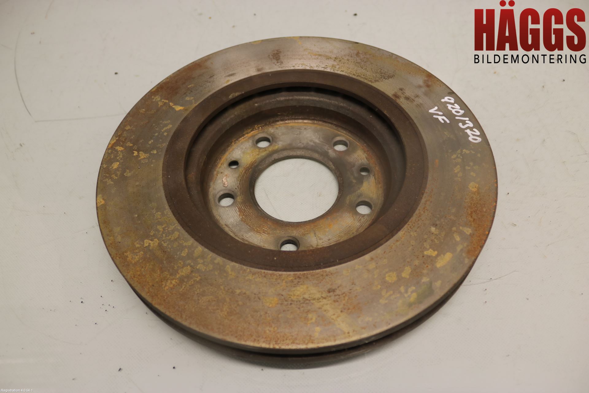 Nissan QASHQAI 14-17 Bromsskiva Fram