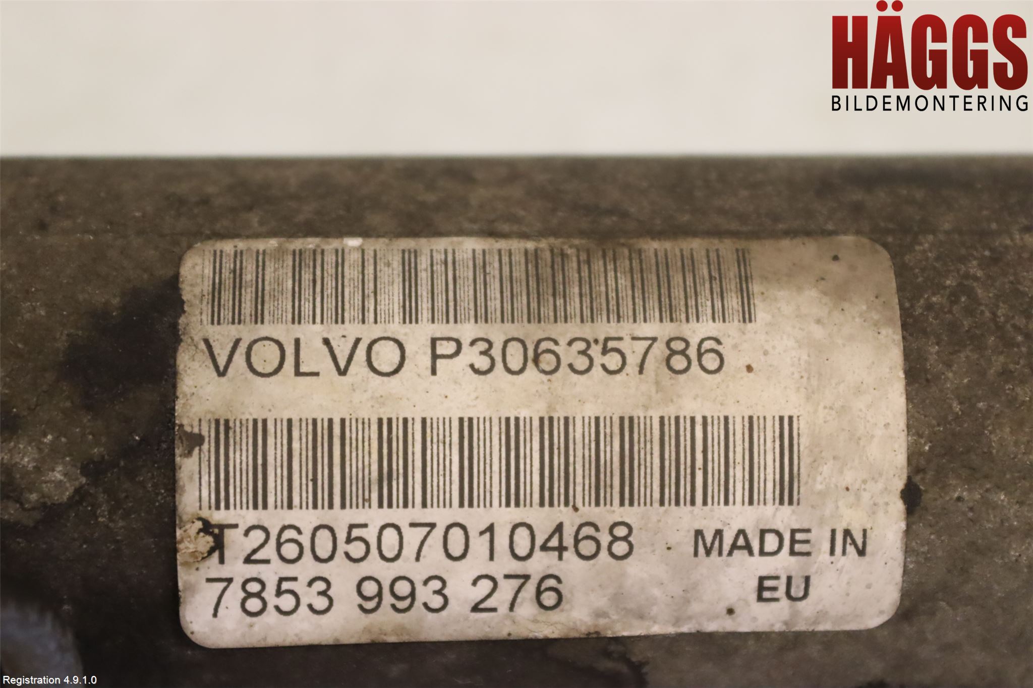 Volvo XC90 07-14 Styrväxel Servo -Snäcka