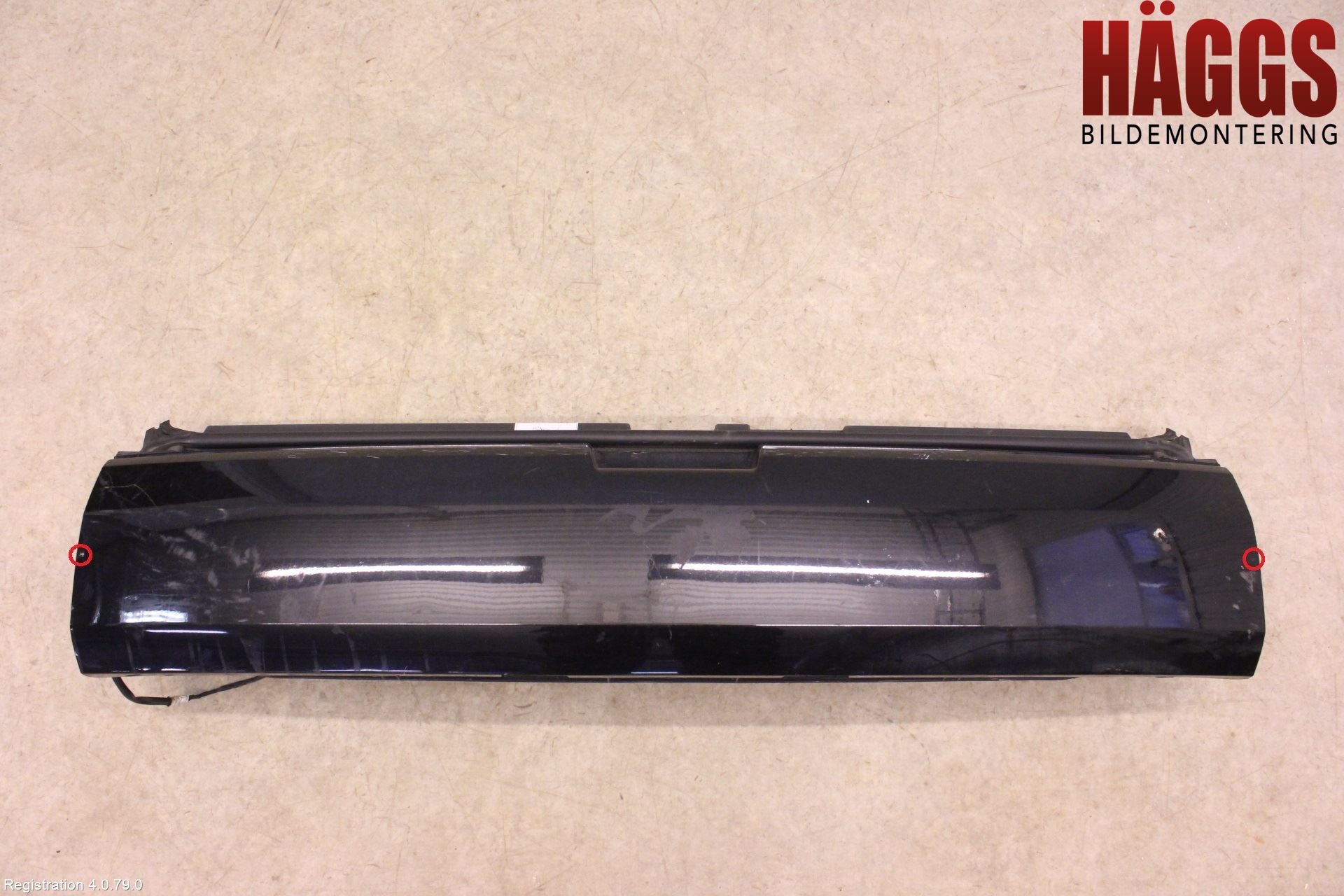 Peugeot 3008 09-16 Baklucka Nedre