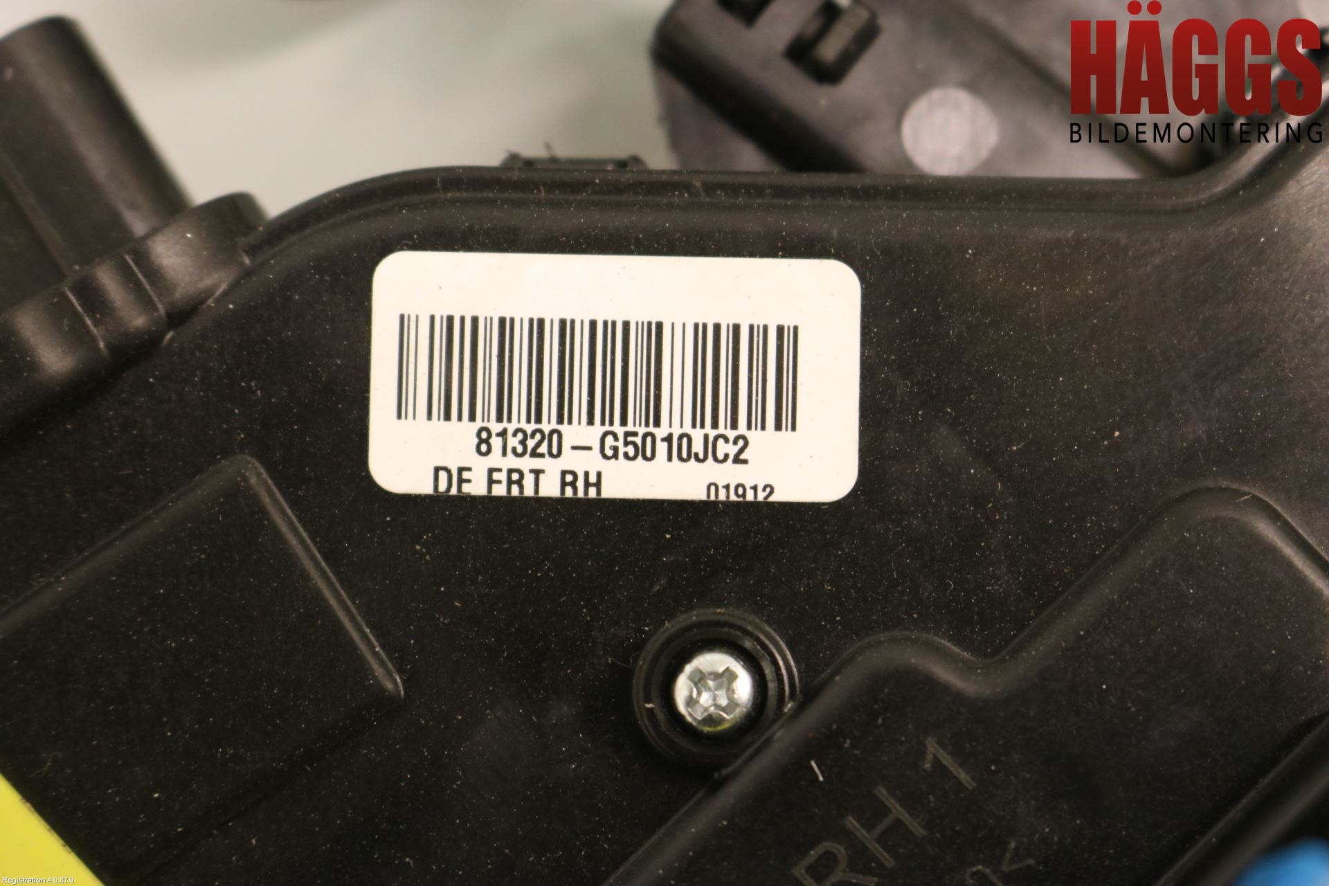Kia NIRO (DE) 17-22 Låskista-Dörrlås
