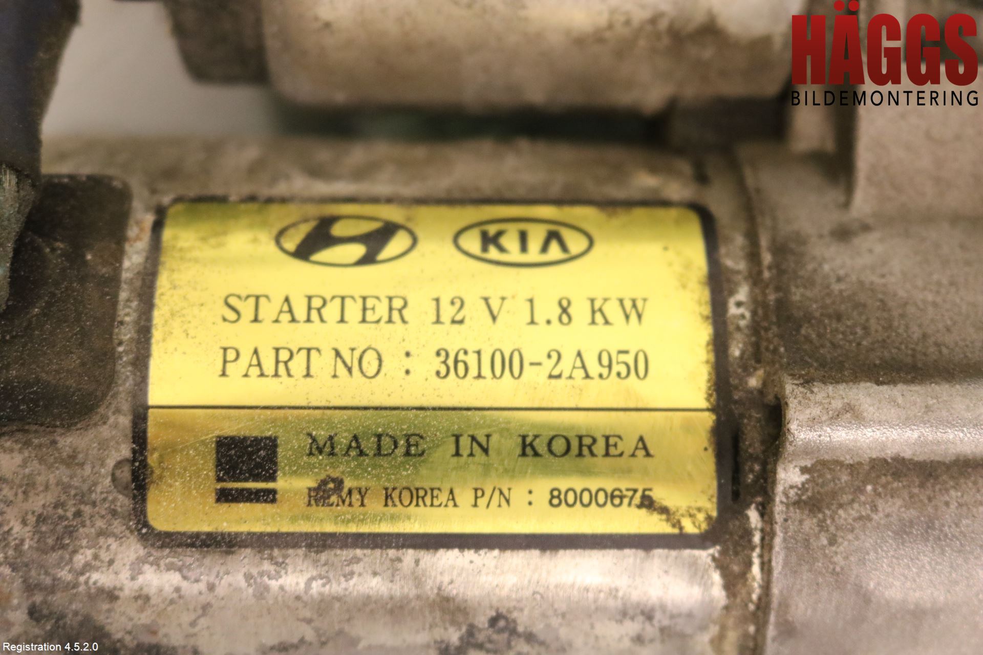 Kia CEED 12-18 Startmotor