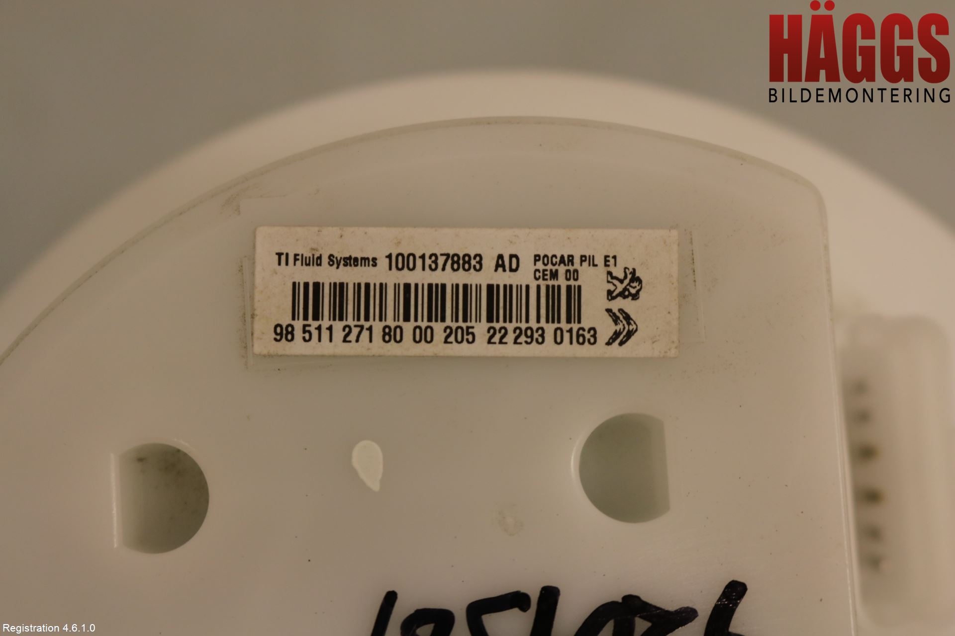 Peugeot 208/E-208 20- Bränslepump El