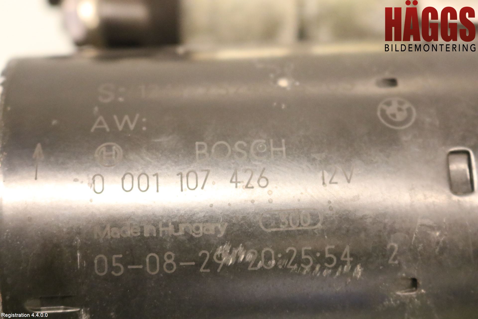 BMW 3 E90/91 SED/TOU 05-12 Startmotor