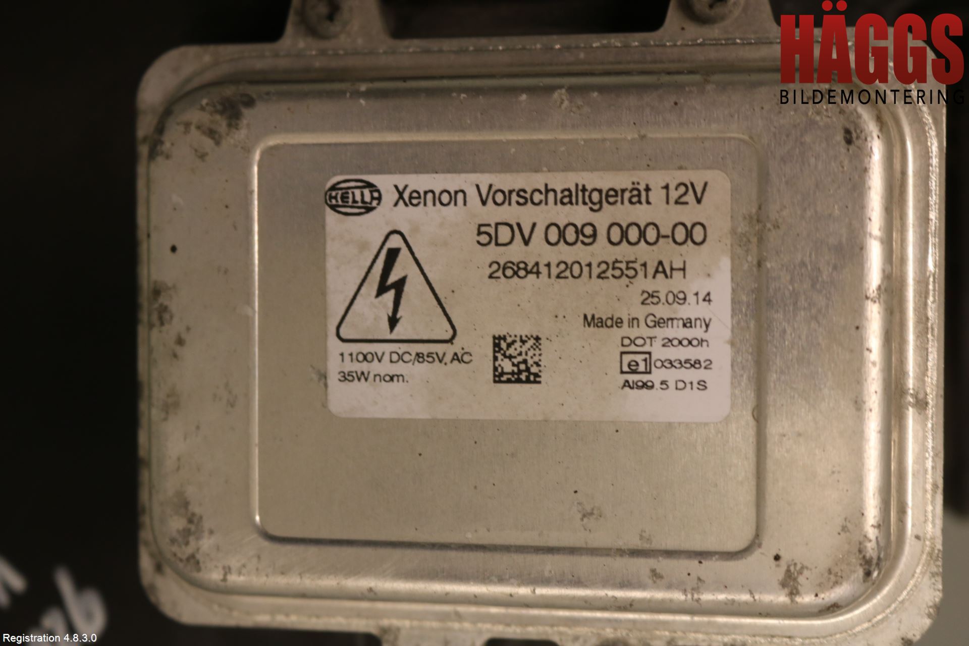 Ford S-MAX 06-15 Strålkastare Vänster