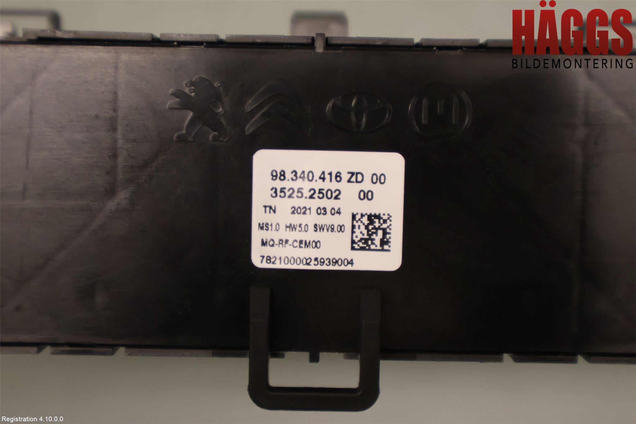 Peugeot PARTNER/E-PARTNER 19- Ac Styrenhet Ac Manöveren