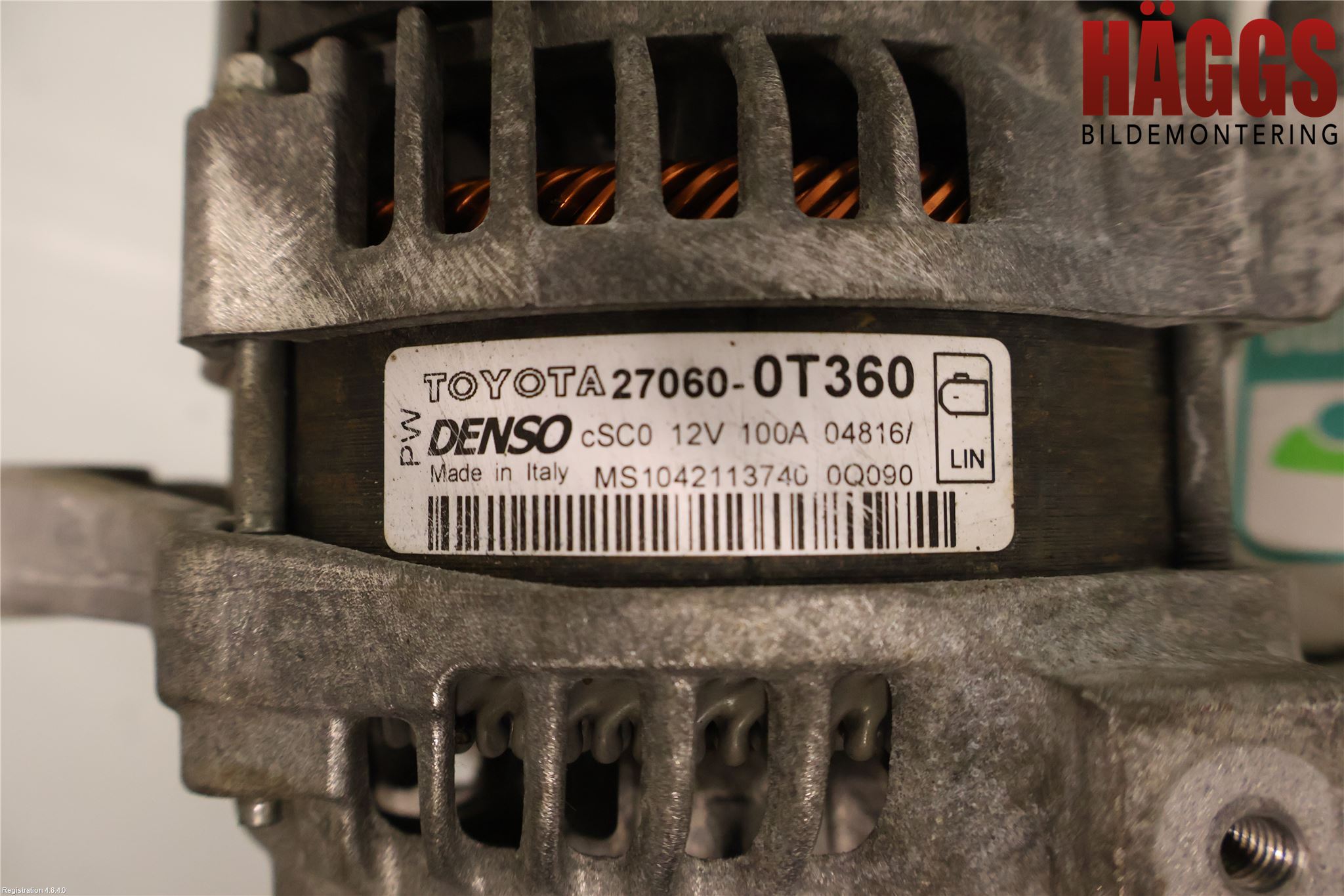 Toyota VERSO 09-18 Generator