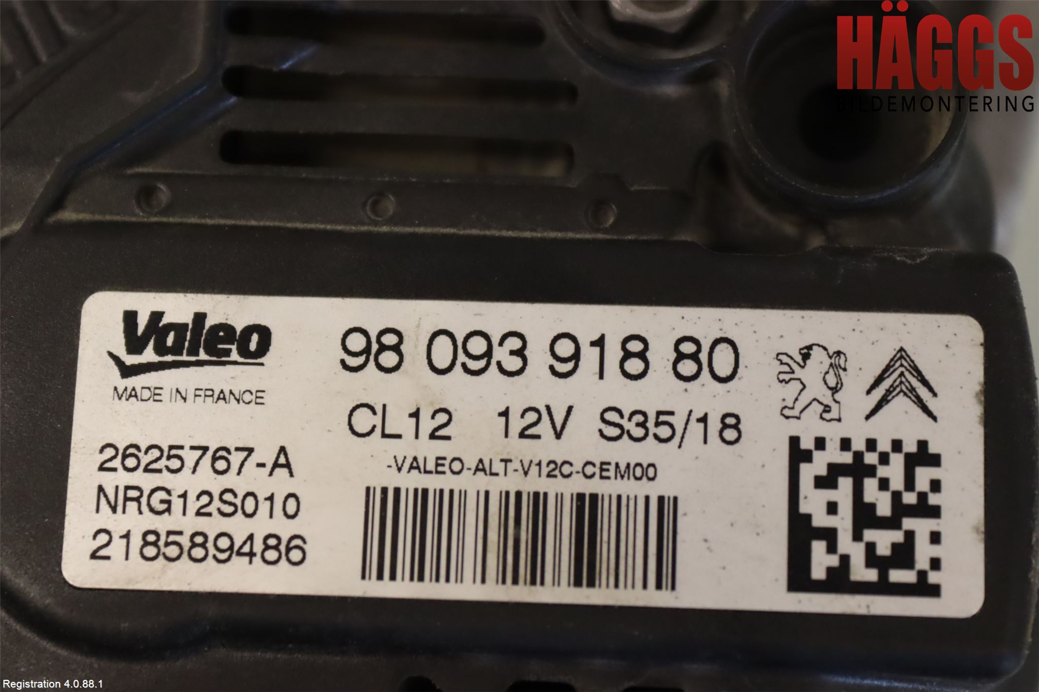 Peugeot 2008 13-20 Generator