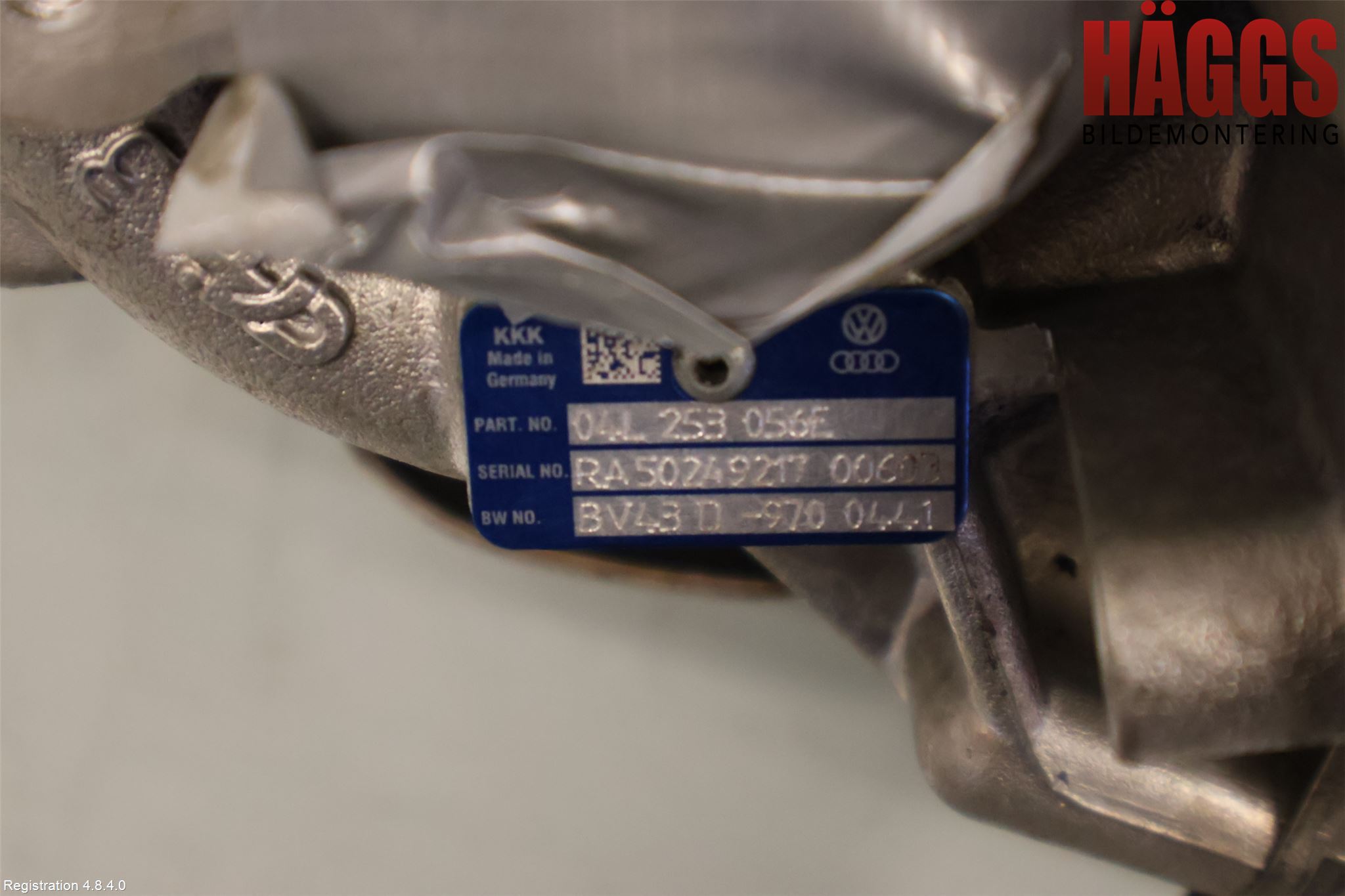 Audi A4 12-15 Turboaggregat