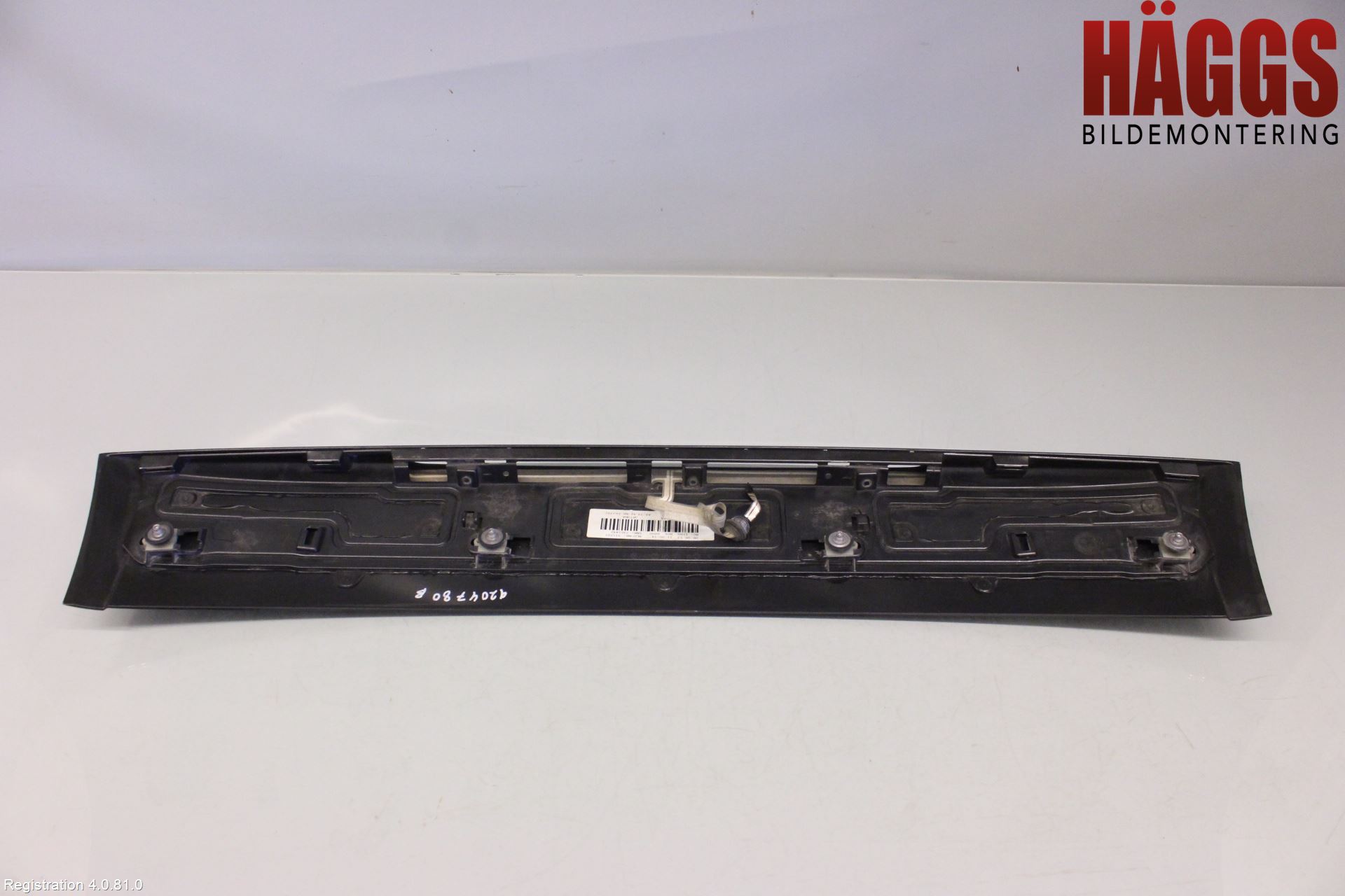 BMW 5 F10/F11/F18 09-17 Spoiler Baklucka