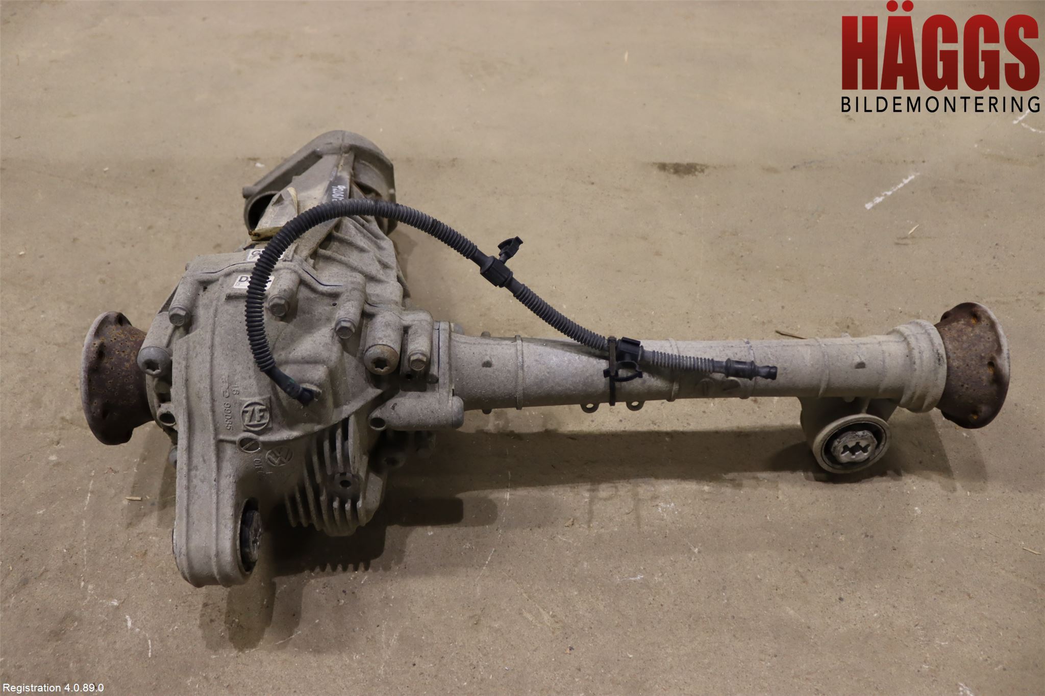 Volkswagen VW AMAROK 2H 10-22 Framvagn Diffrential