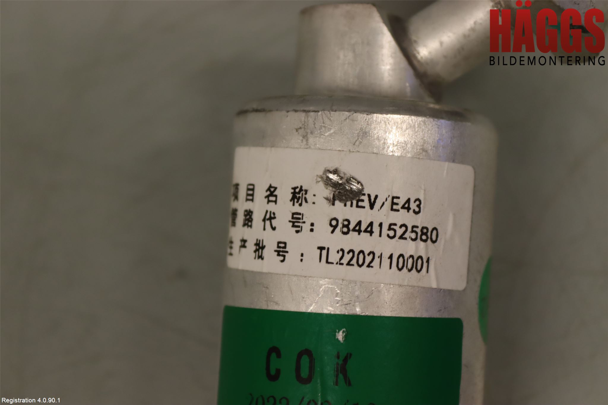 Citroen C5 08-17 Ac Slang-Rör