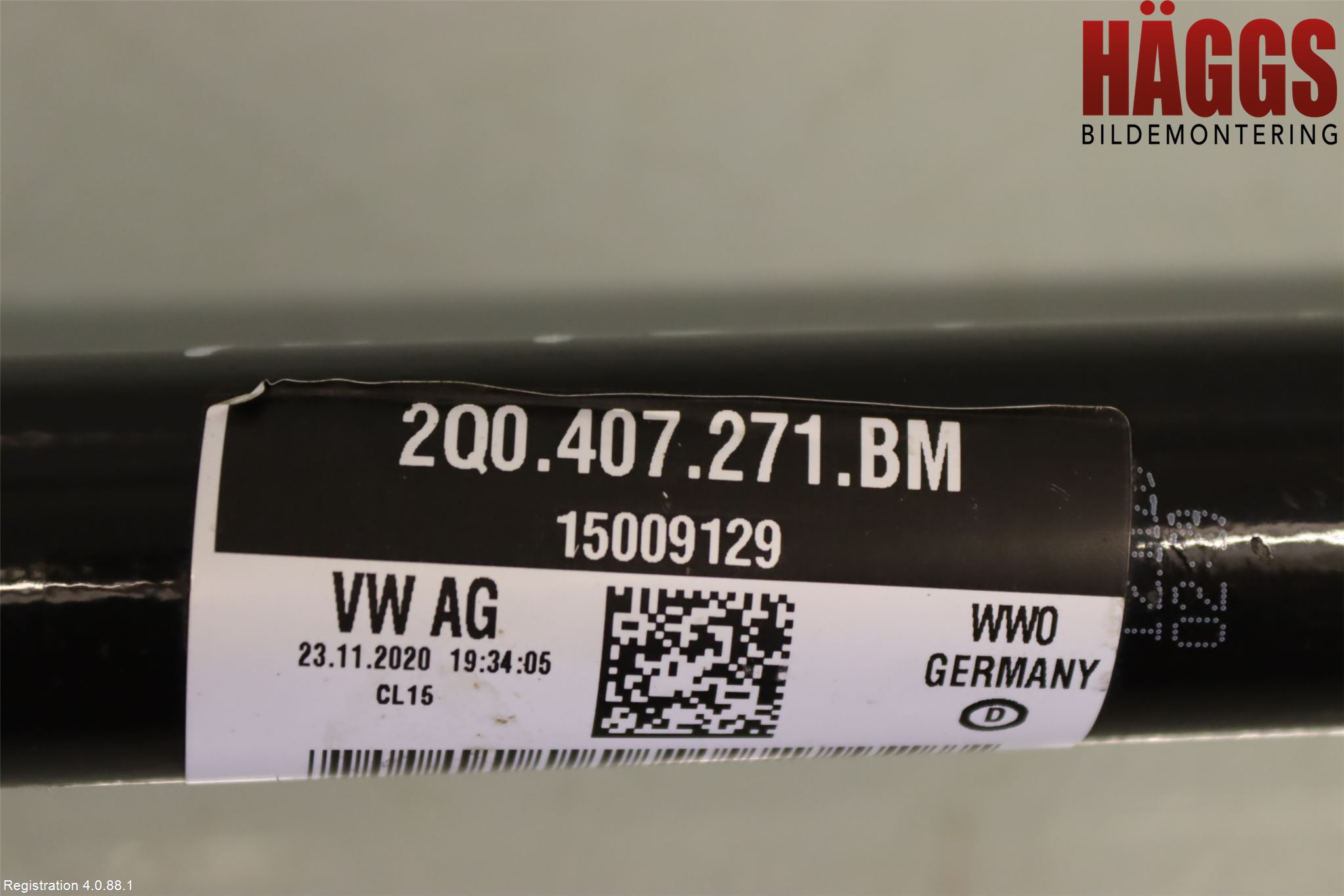 Volkswagen VW T-CROSS 19- Drivaxel Fram Vänster