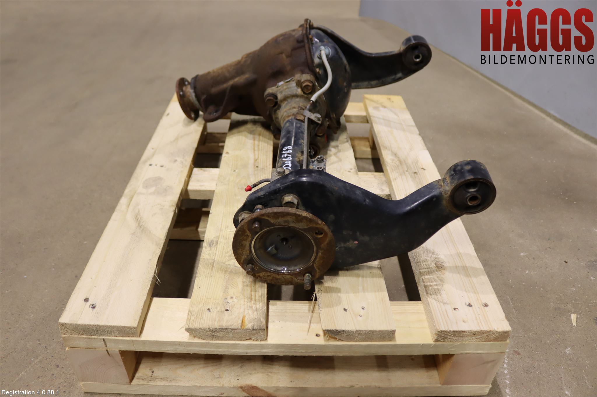 Mitsubishi L200 06-15 Framvagn Diffrential