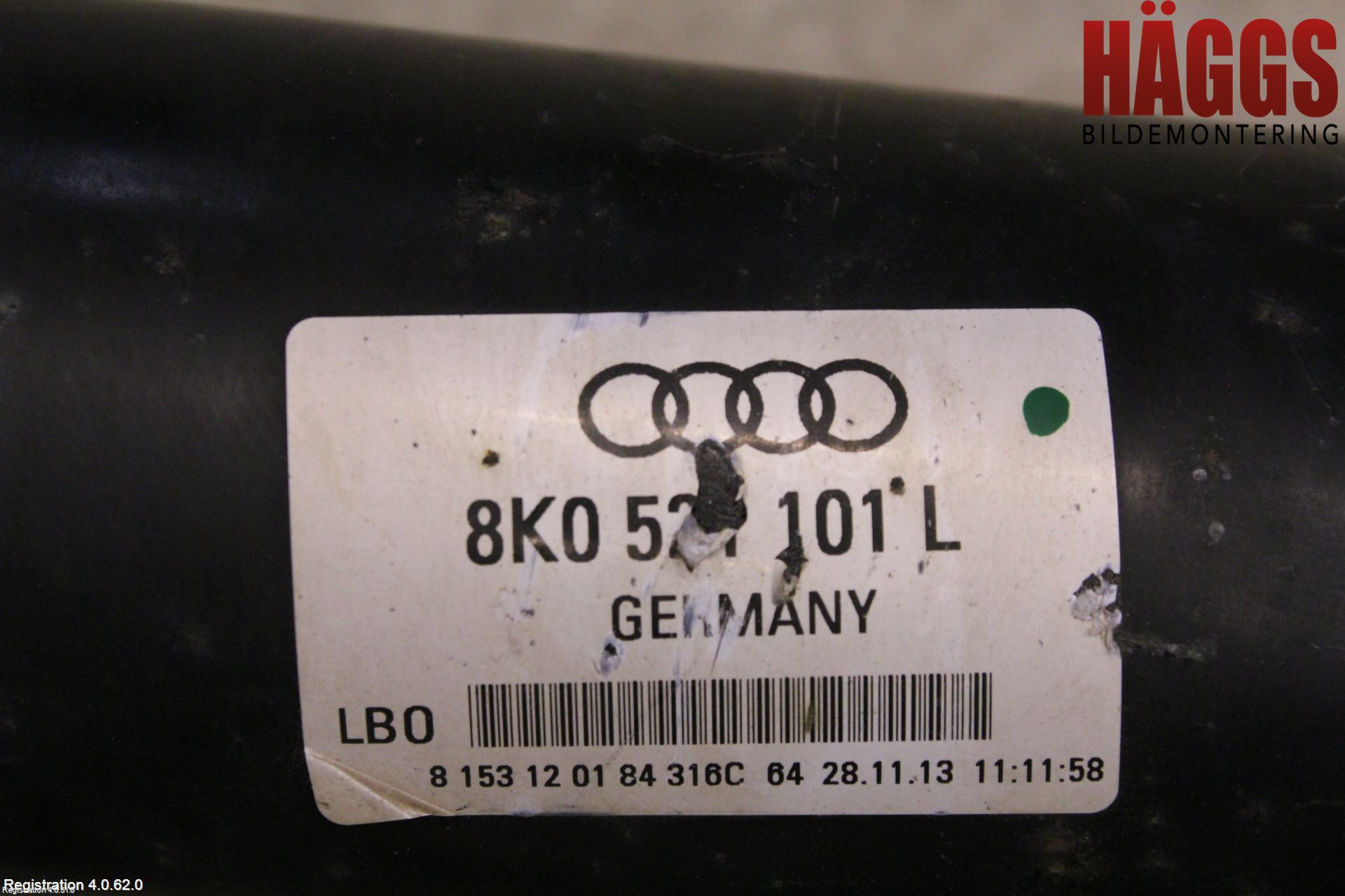 Audi A4 12-15 Mellanaxel Komp