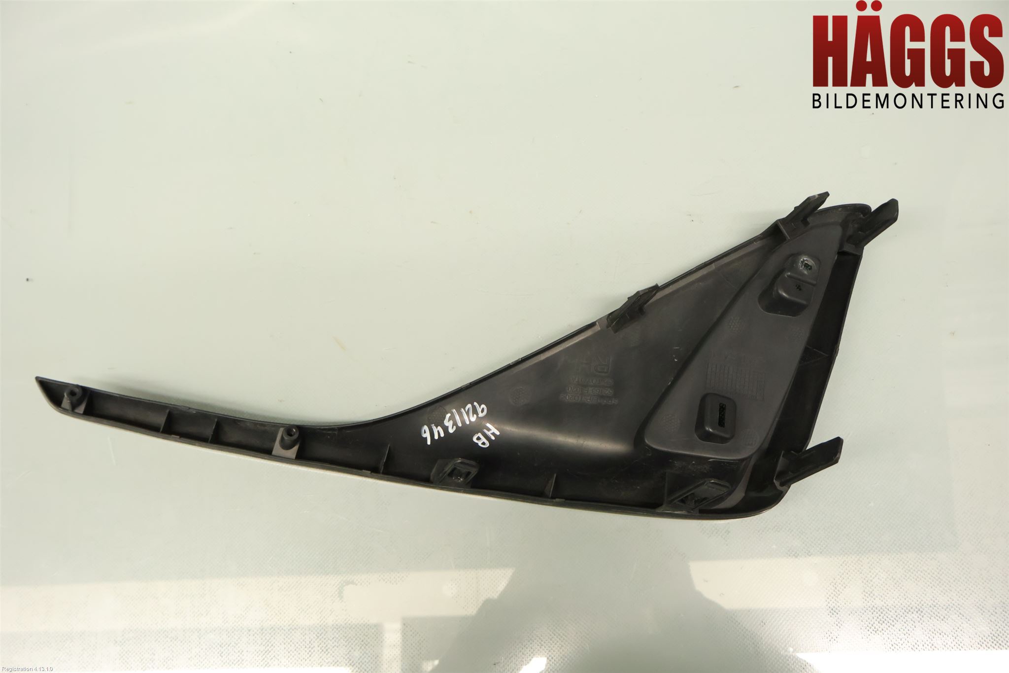 Toyota C-HR 16-23 Stötfångardel Bak Hö