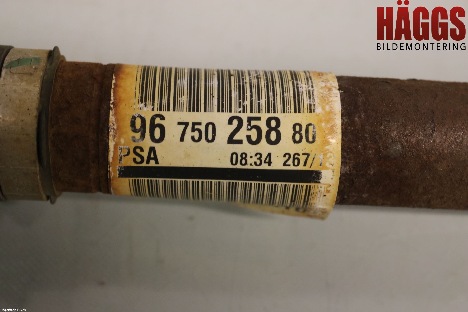 Citroen C4 PICASSO 14-18 Drivaxel Fram Vänster