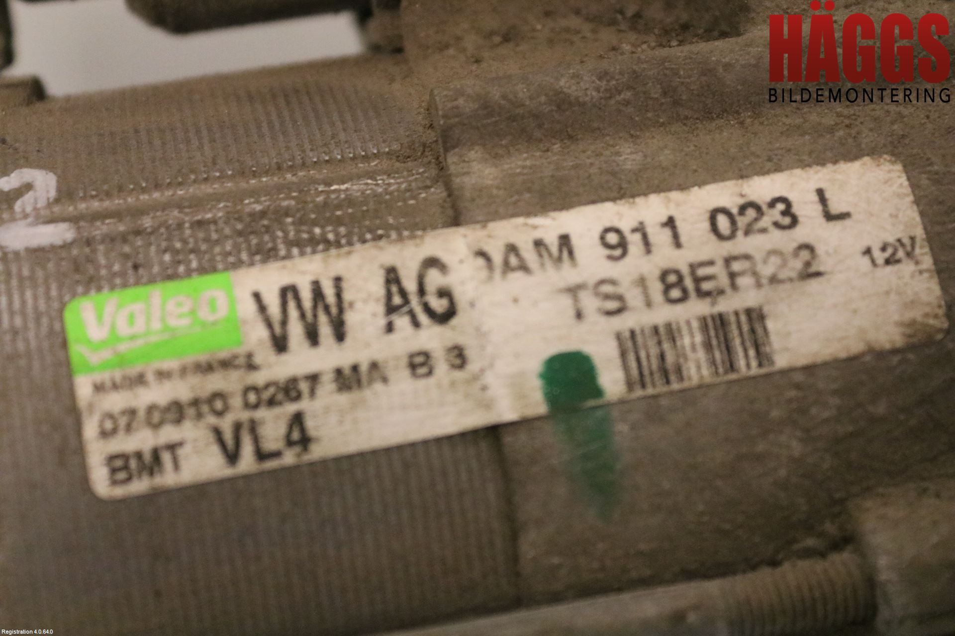 Volkswagen VW CADDY 11-15 Startmotor Diesel
