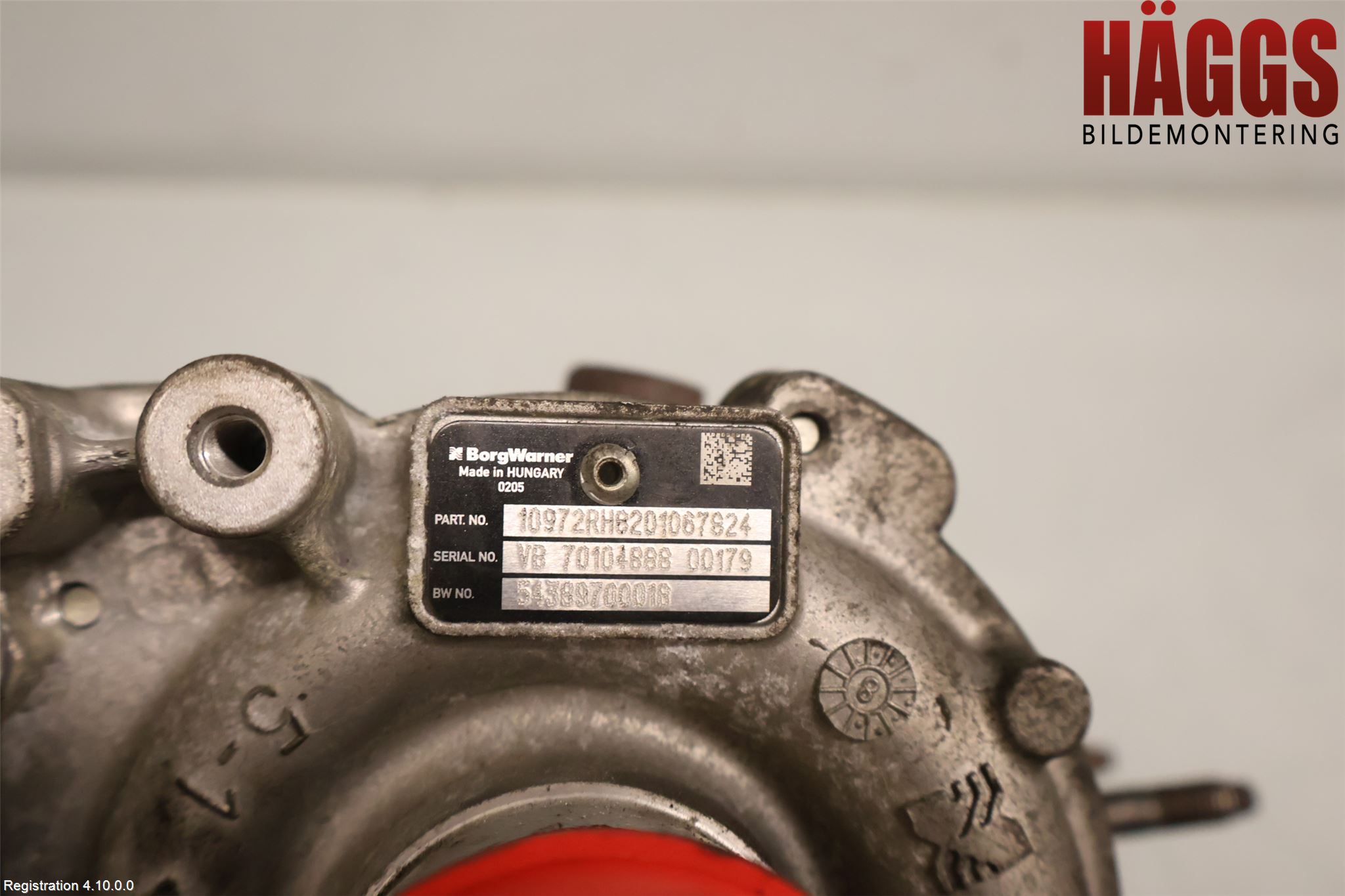 Fiat TALENTO 16- Turboaggregat