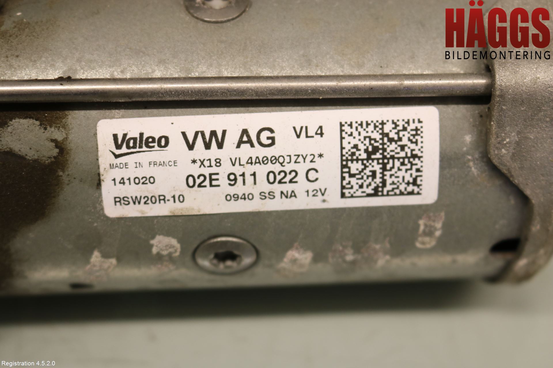 Volkswagen VW ARTEON 17- Startmotor Diesel