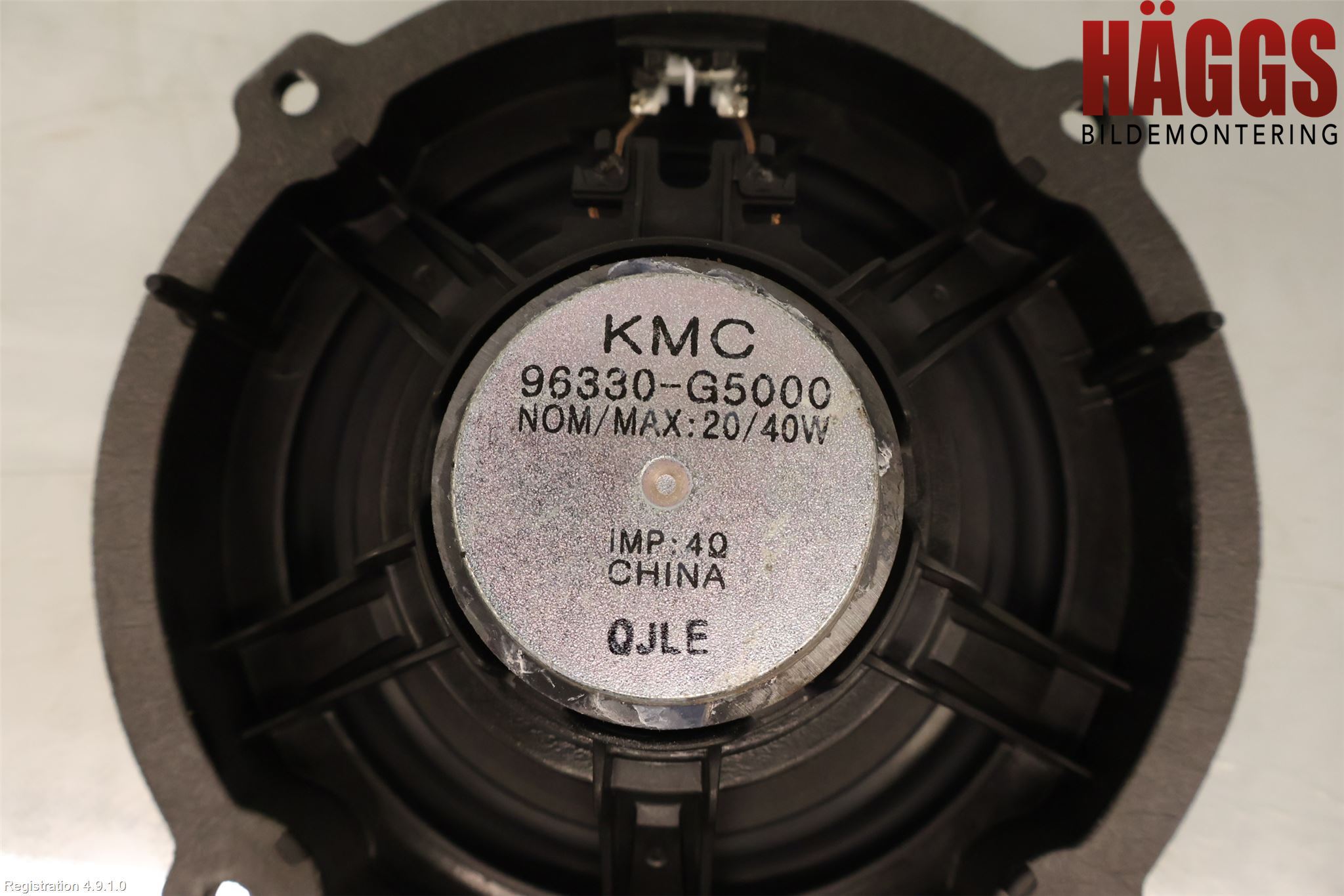 Kia NIRO (DE) 17-22 Högtalare