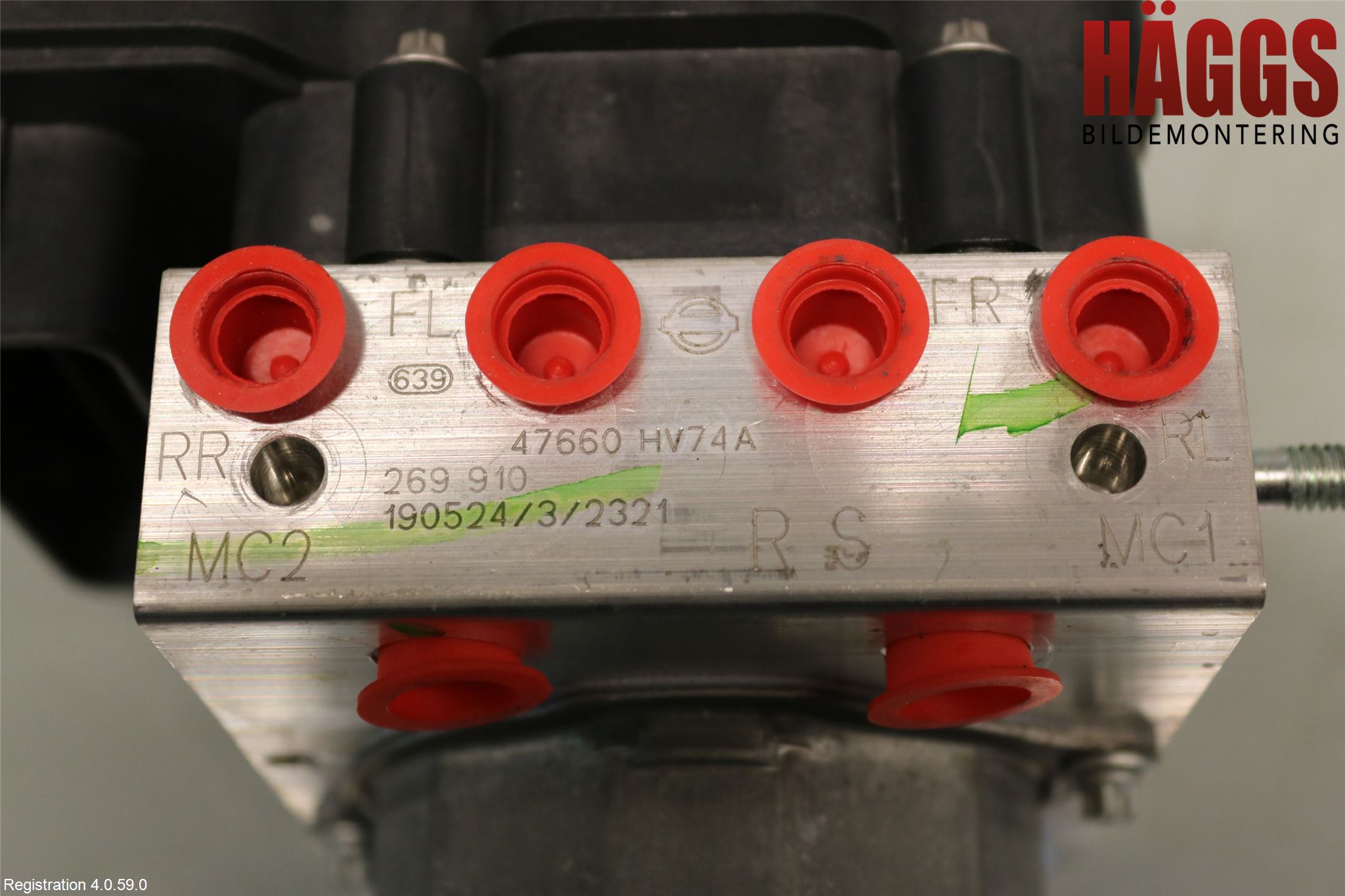 Nissan QASHQAI 17-21 Abs Hydraulaggregat