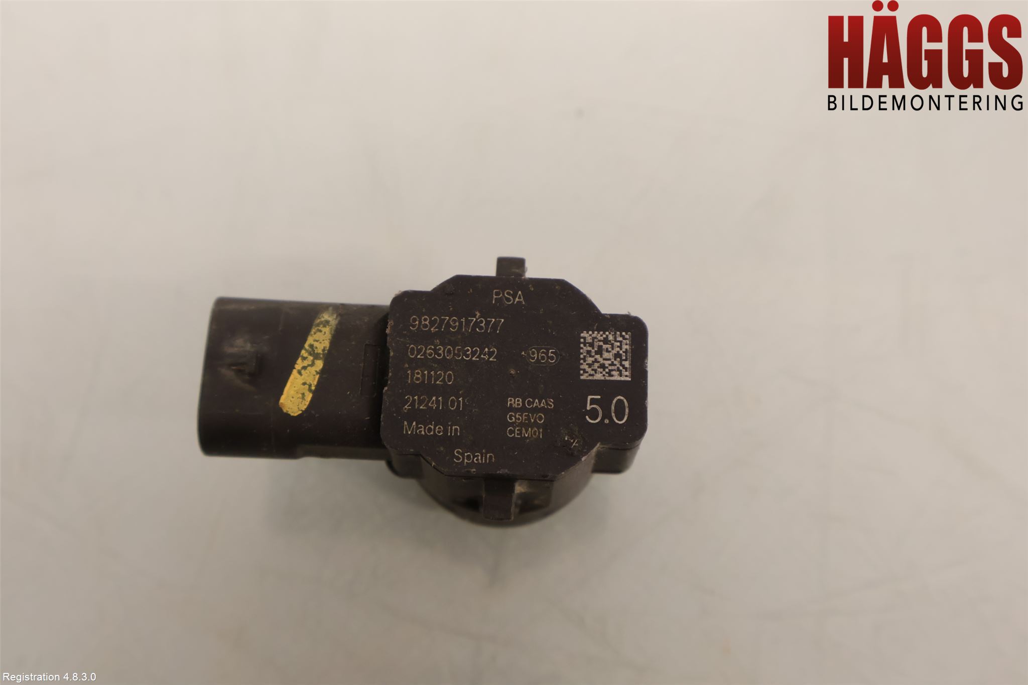 Citroen COTROEN C3 17-24 Parkeringshjälp Backsensor