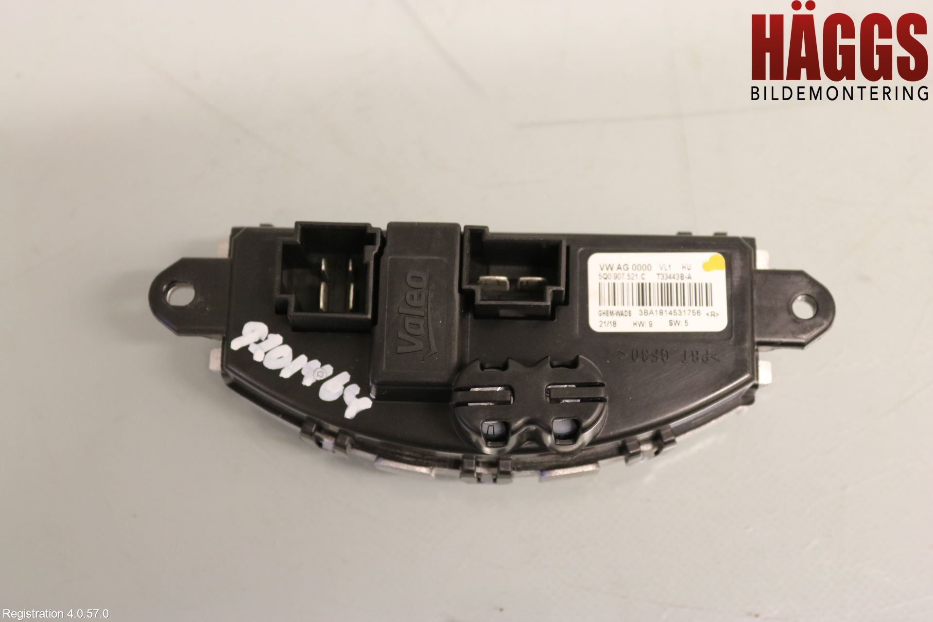 Volkswagen VW PASSAT 15-19 Värmefläktsmotstånd