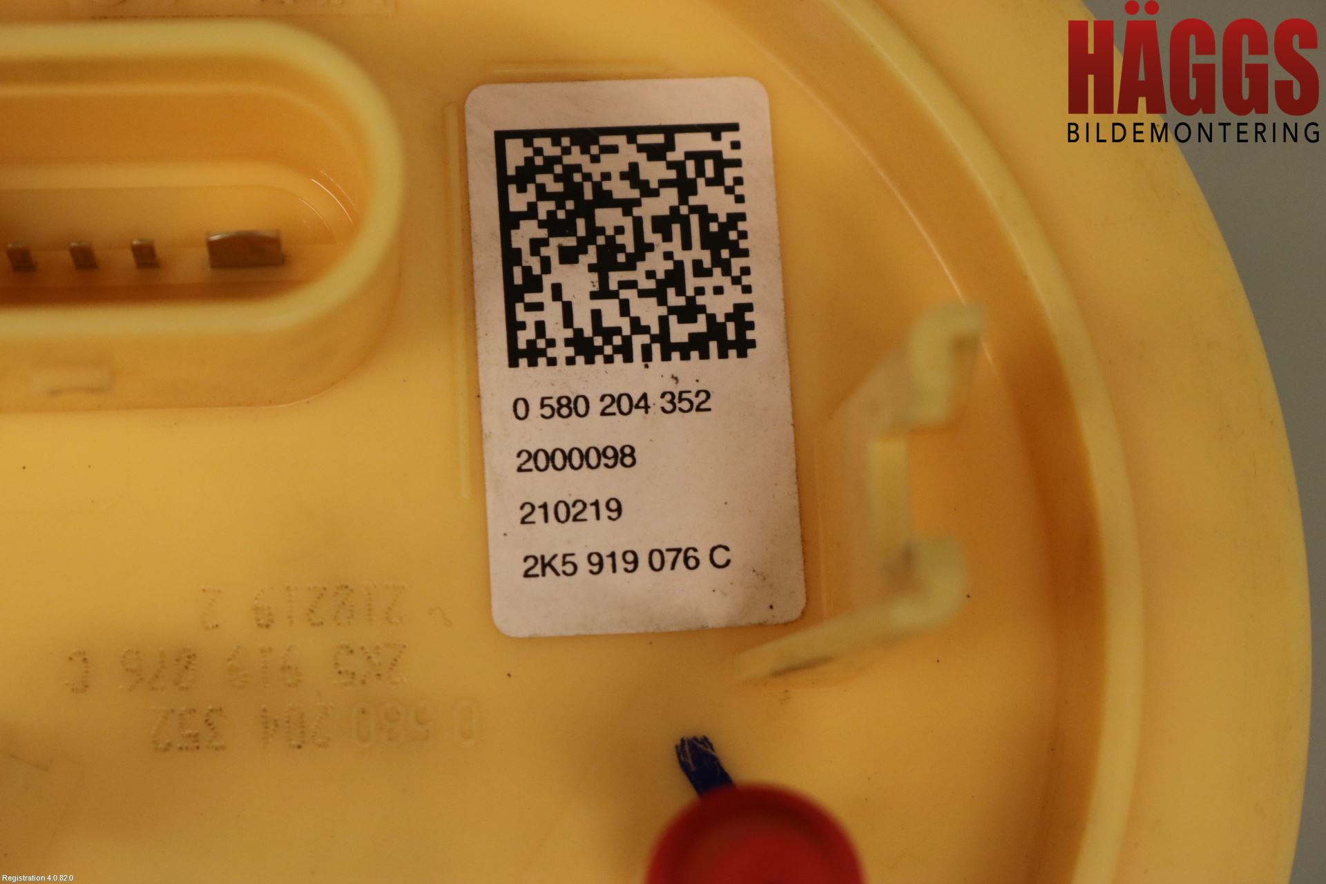 Volkswagen VW CADDY 16-20 Bränslepump El