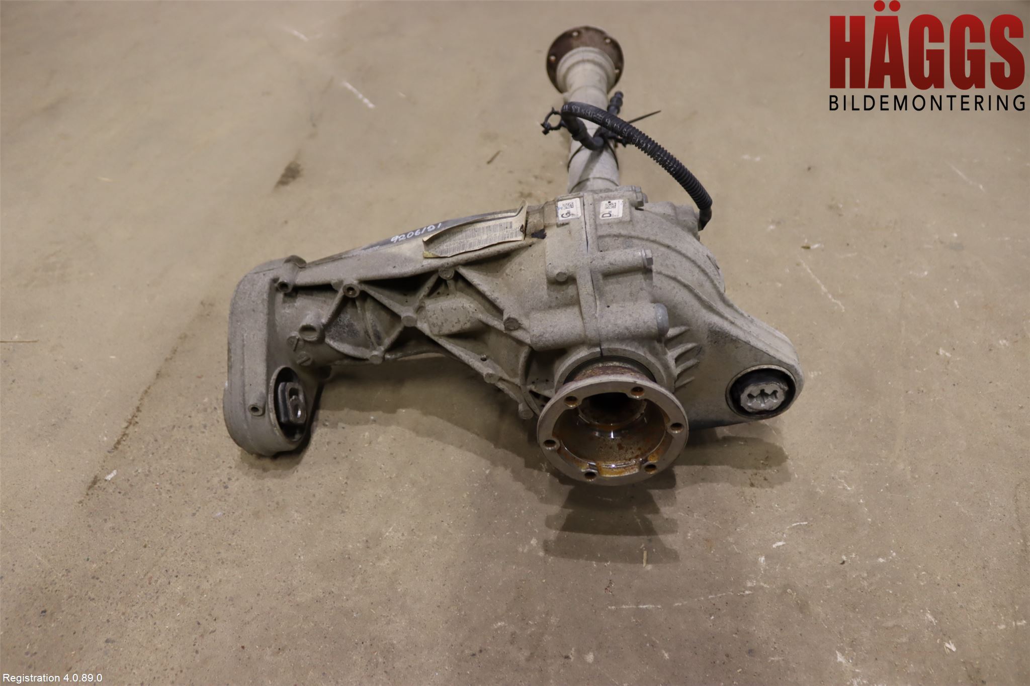 Volkswagen VW AMAROK 2H 10-22 Framvagn Diffrential