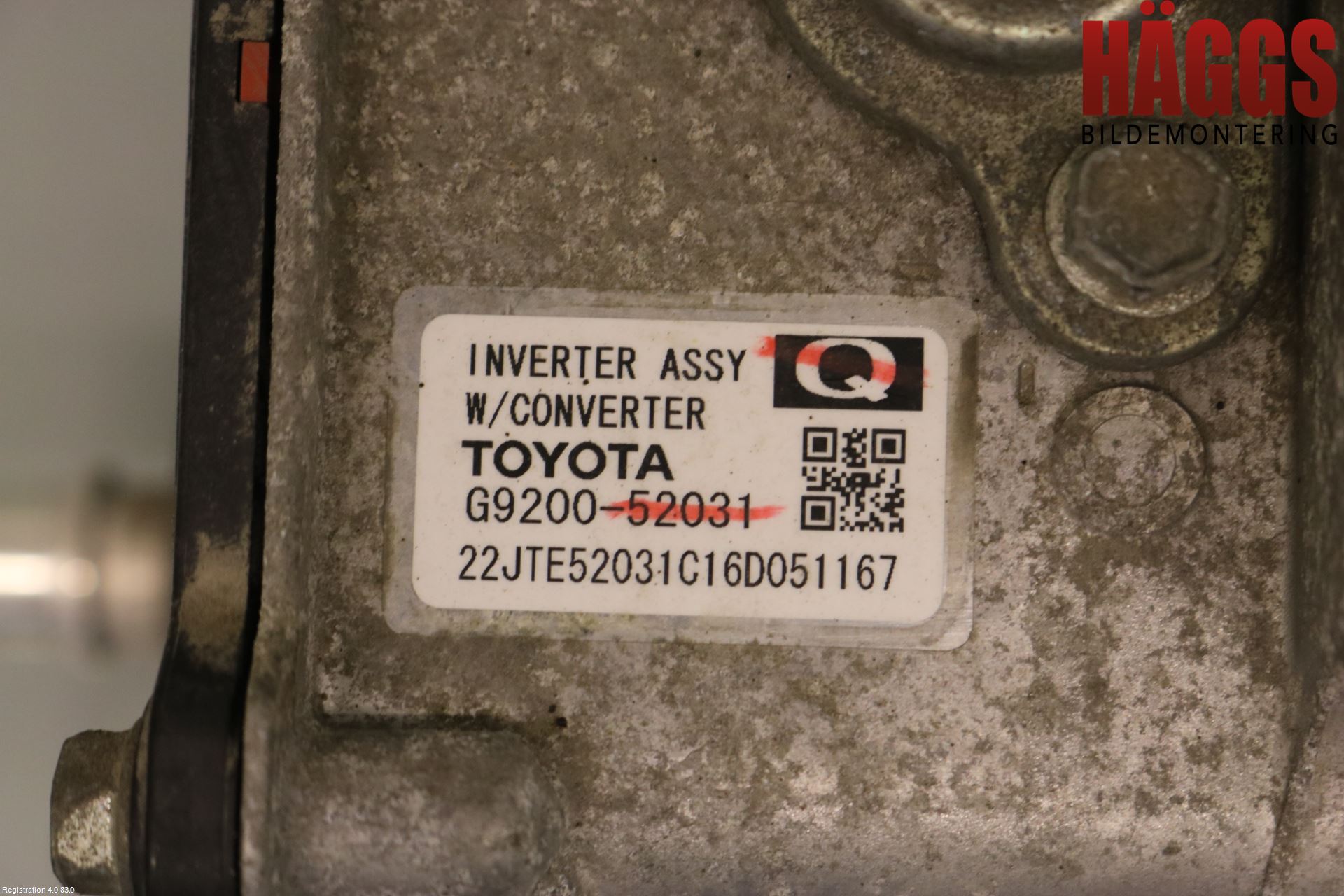 Toyota YARIS XP130 15-20 Hybridconverter