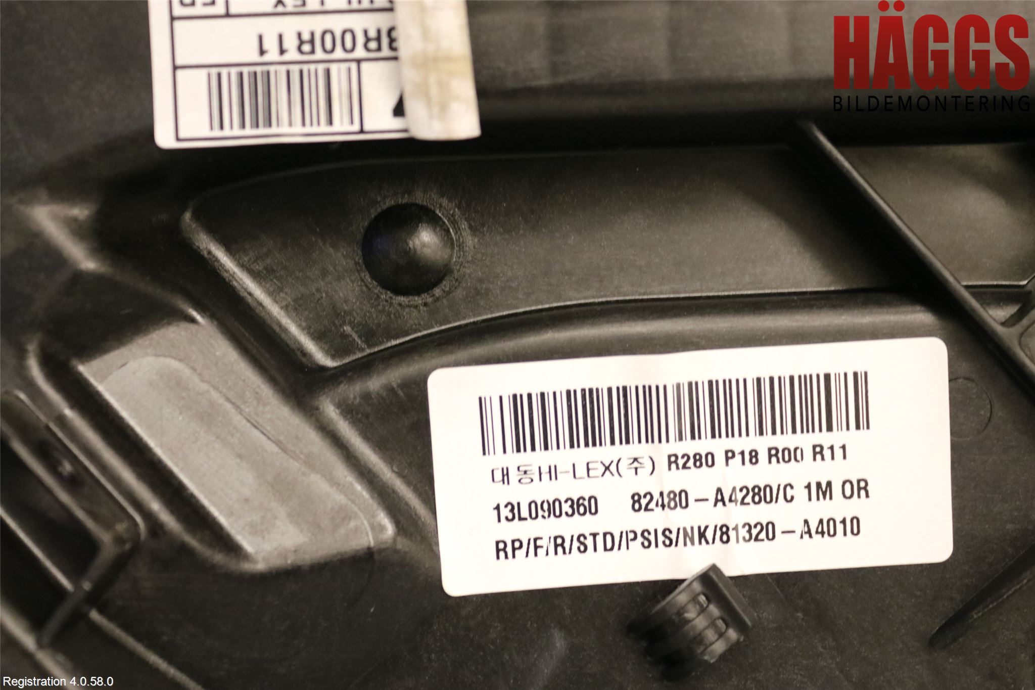 Kia CARENS III 13-19 Fönsterhissmekanism