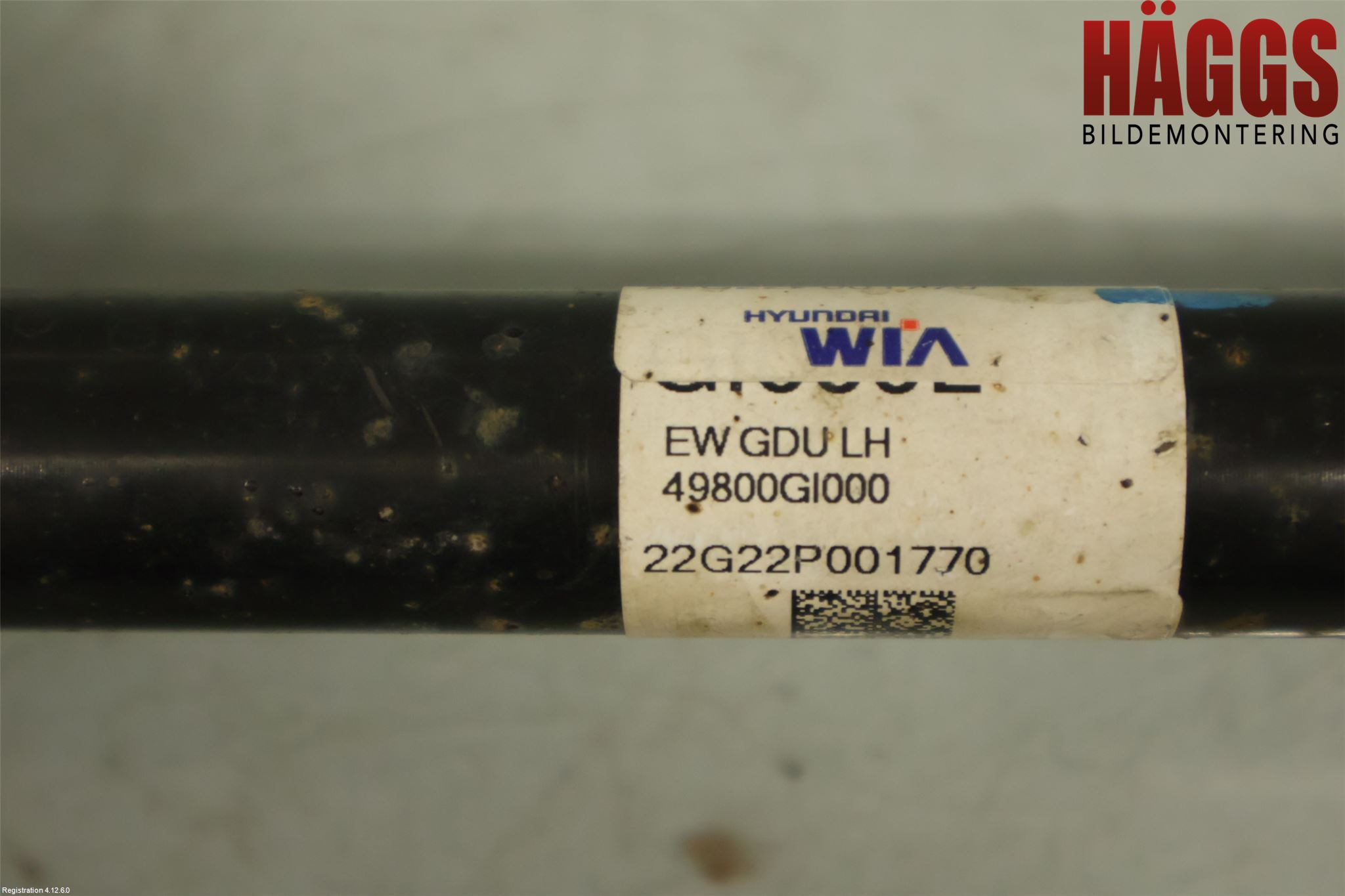 Kia EV6 (CV) 22- Drivaxel Bak Vänster