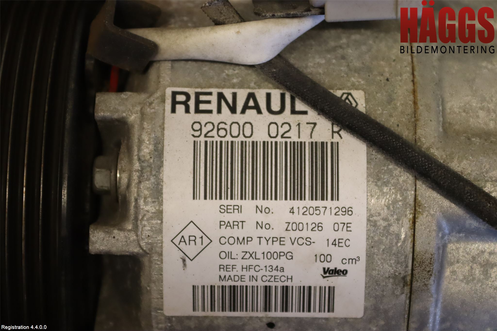 Renault CLIO IV 12-16 Ac Kompressor