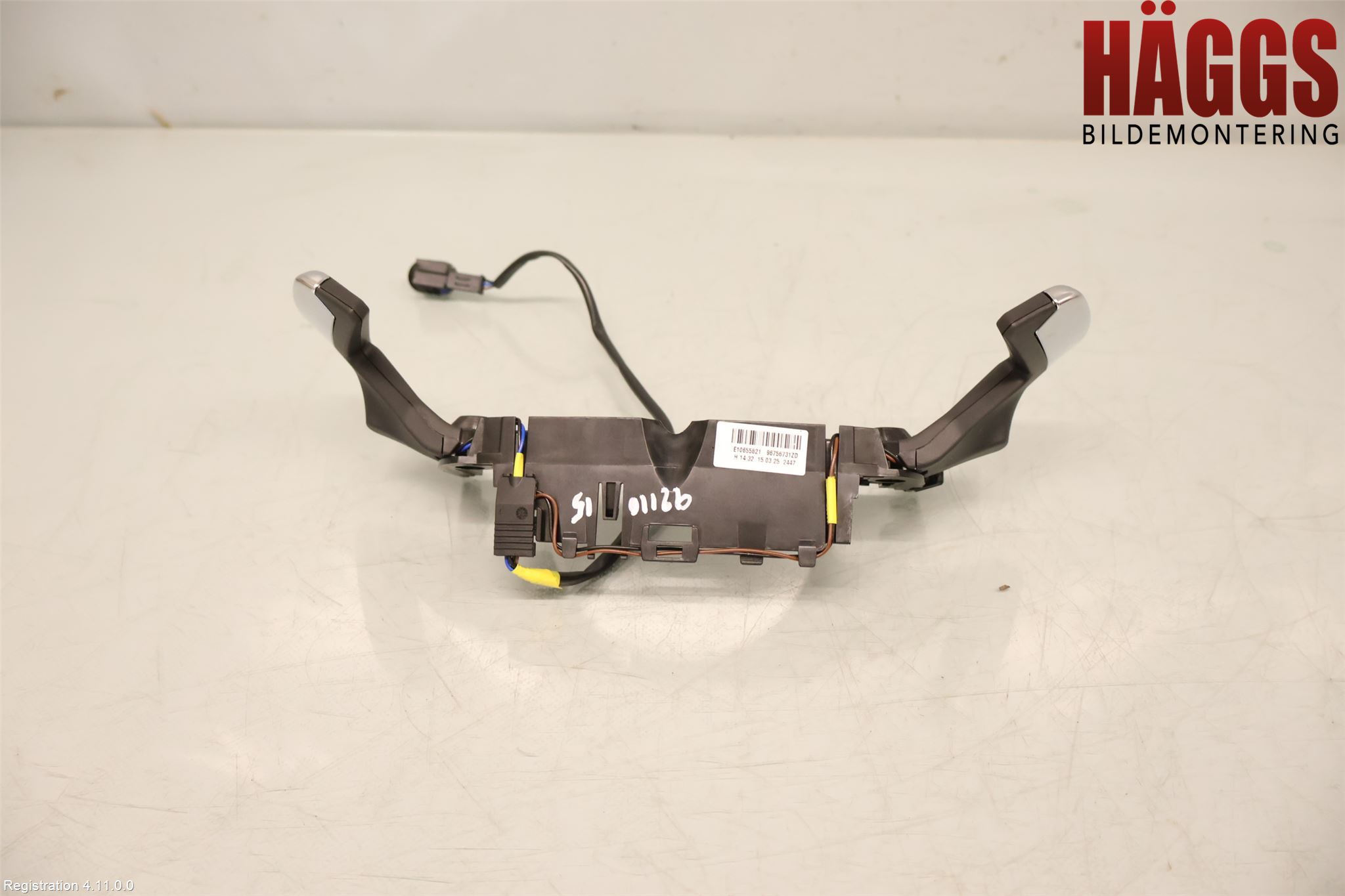 Peugeot 2008/E-2008 20- Strömställare Växellåda