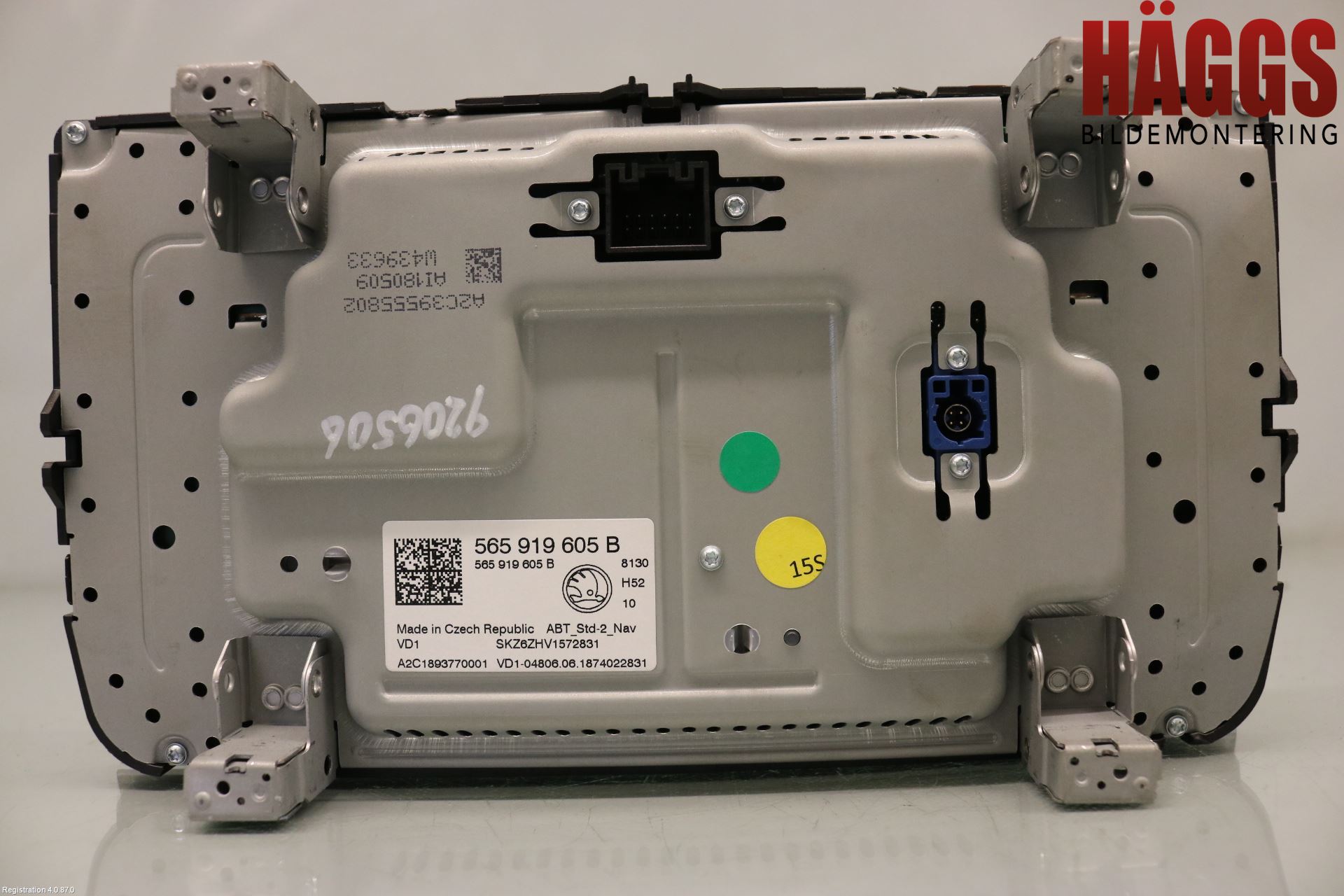 Skoda KAROQ 18- Cd Radio - Multimediapanel