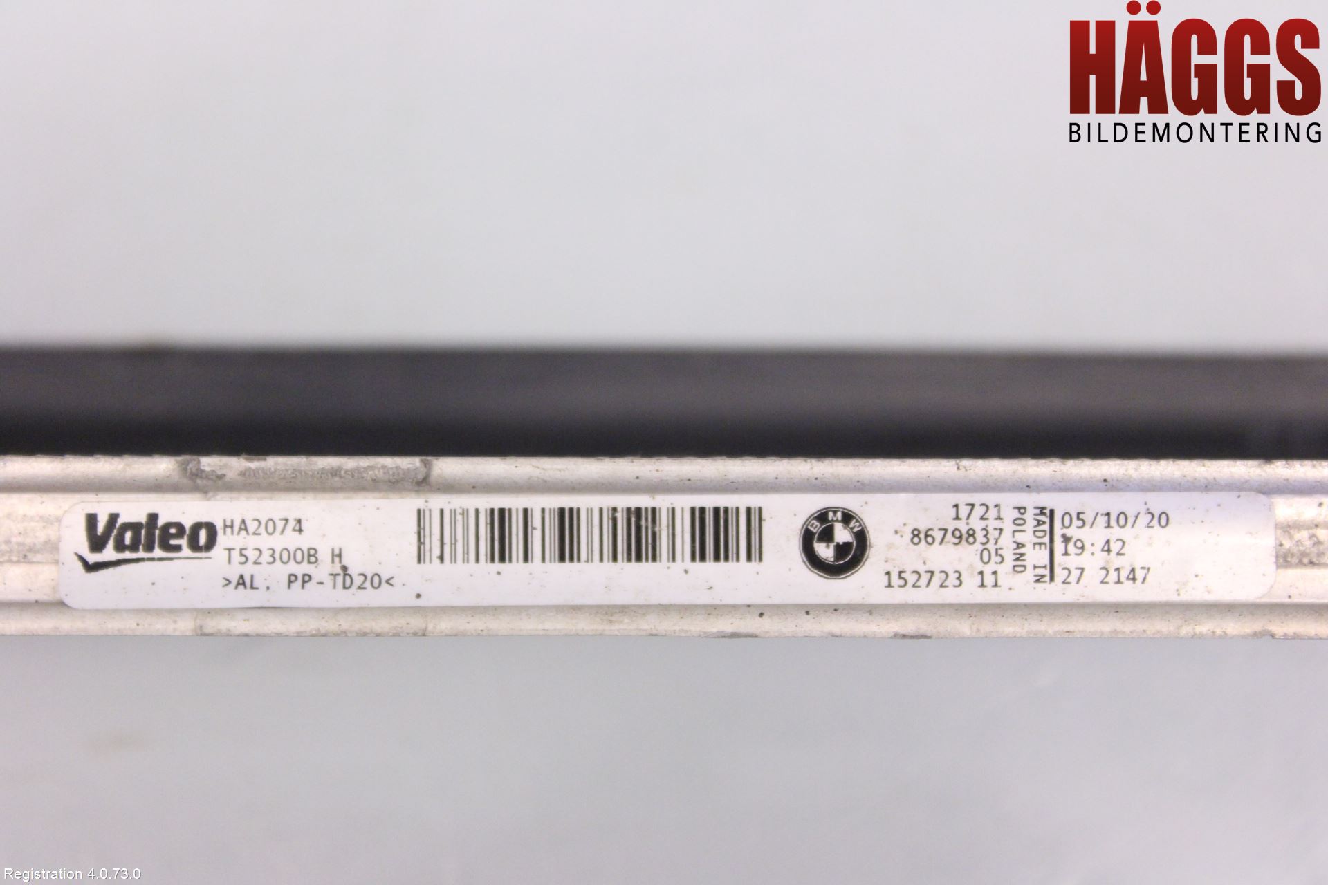 BMW 3 G20/G21/G80/G81 19- Oljekylare Automat