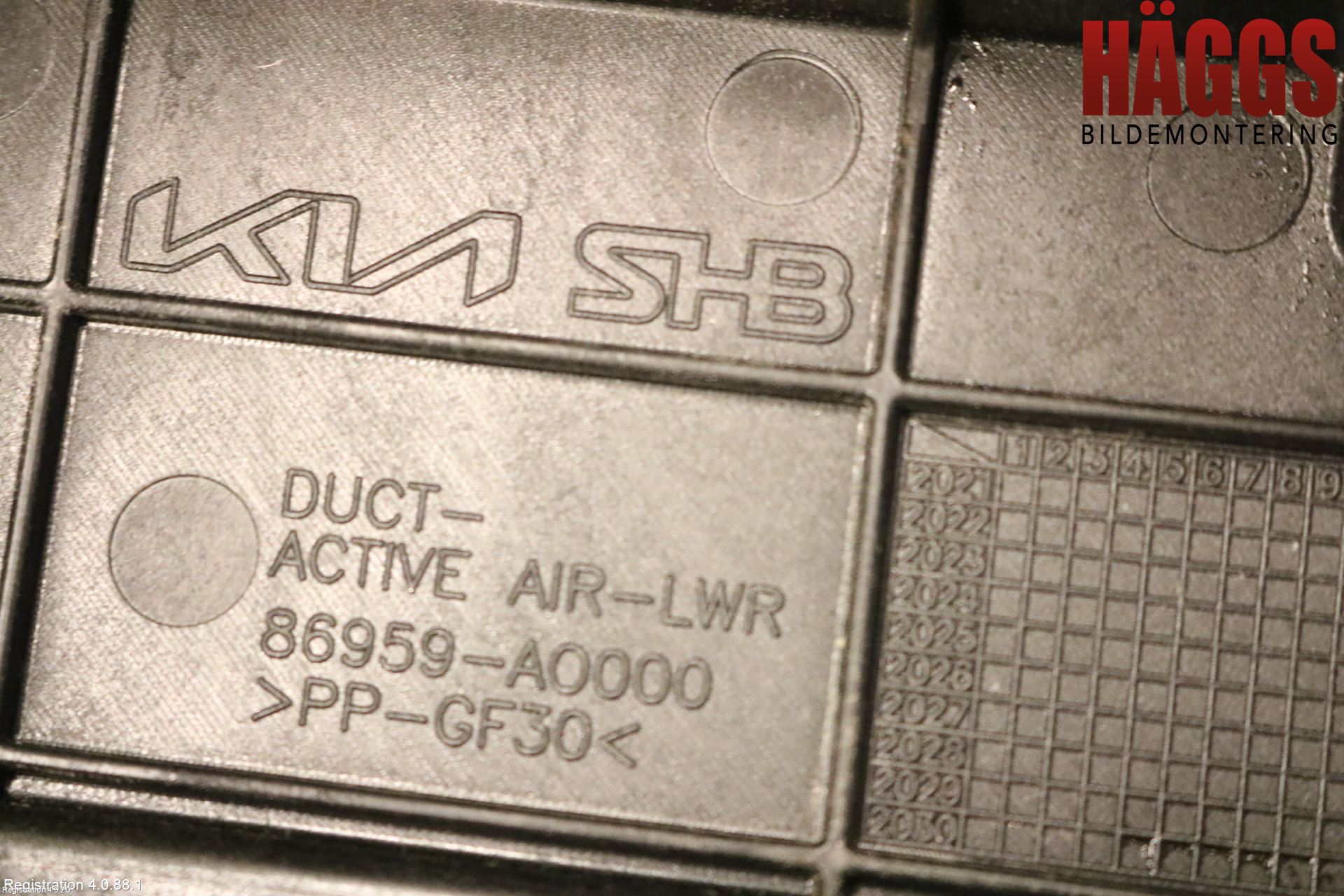 Kia NIRO (SG2) 23- Deflektor Plåt-Plast Kylning