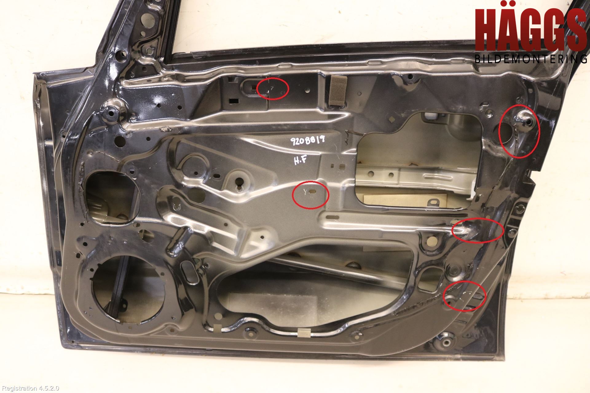 Suzuki SX4 10-13 Dörr Fram Höger