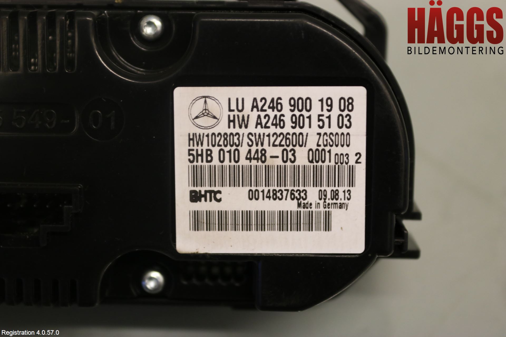 Mercedes-Benz MB A-KLASS (W176) 13-18 Ac Styrenhet Ac Manöveren