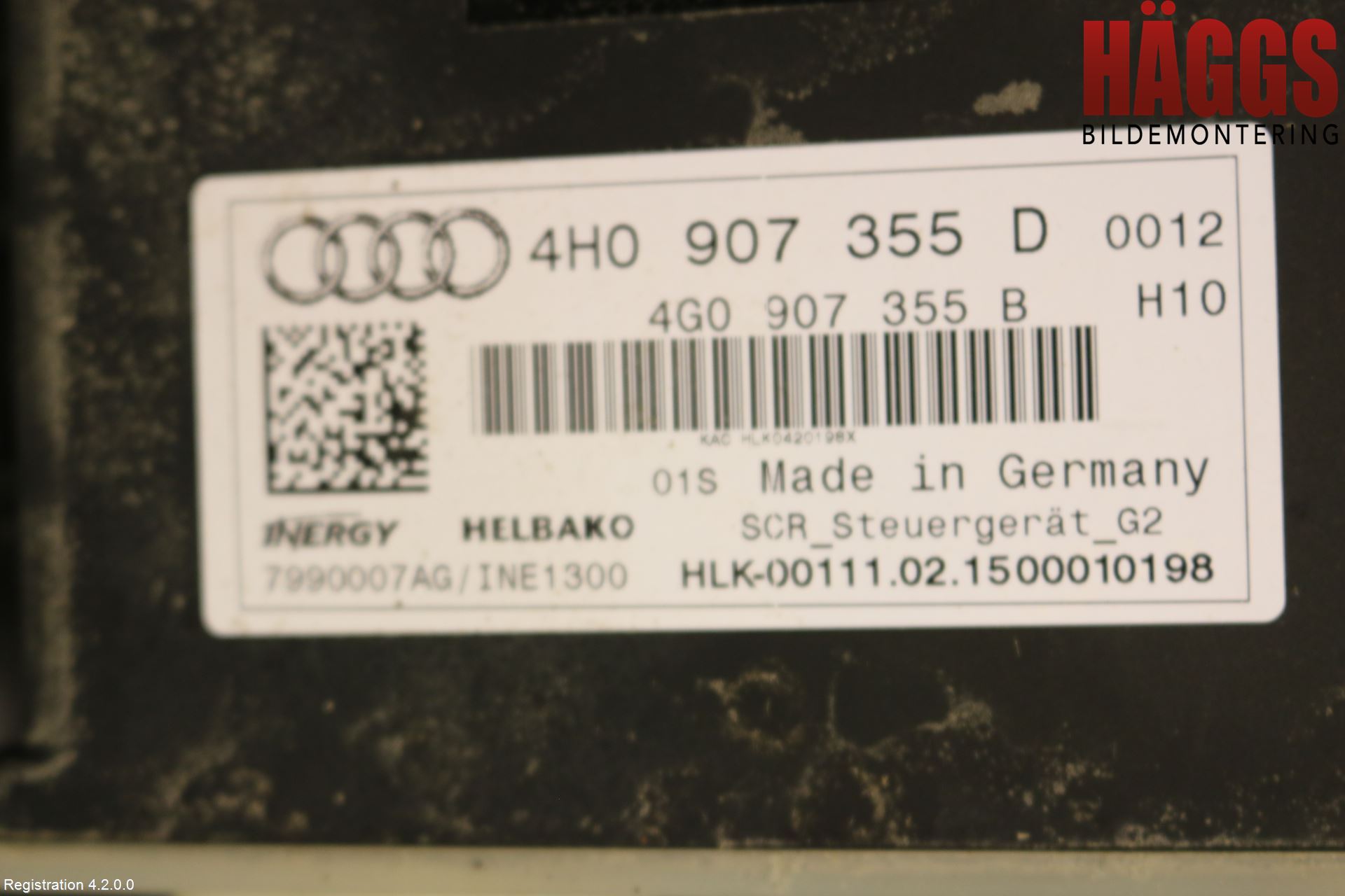 Audi A4 12-15 Adblue Tank