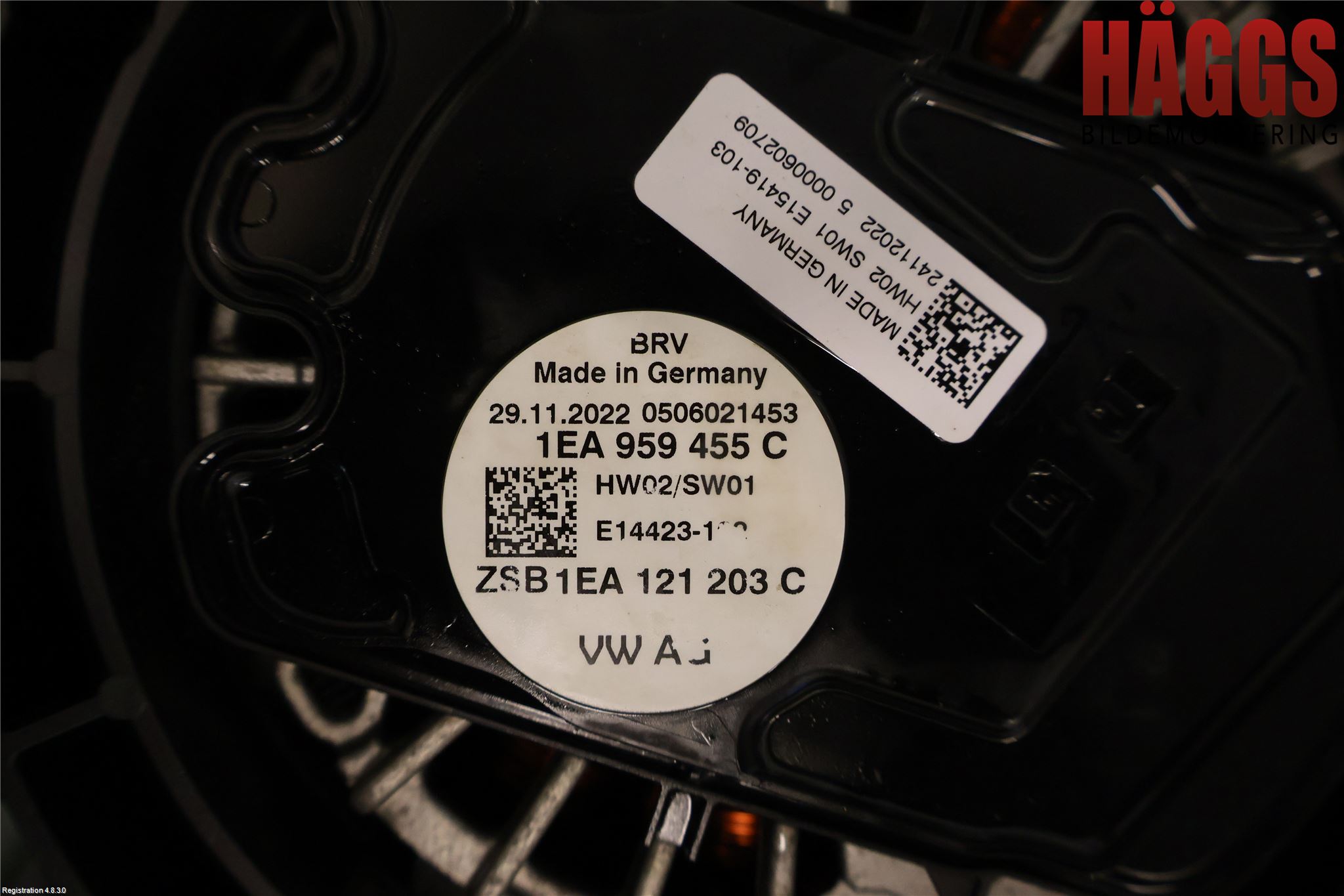 Audi Q4 E-TRON FZ 22- Kylfläkt El